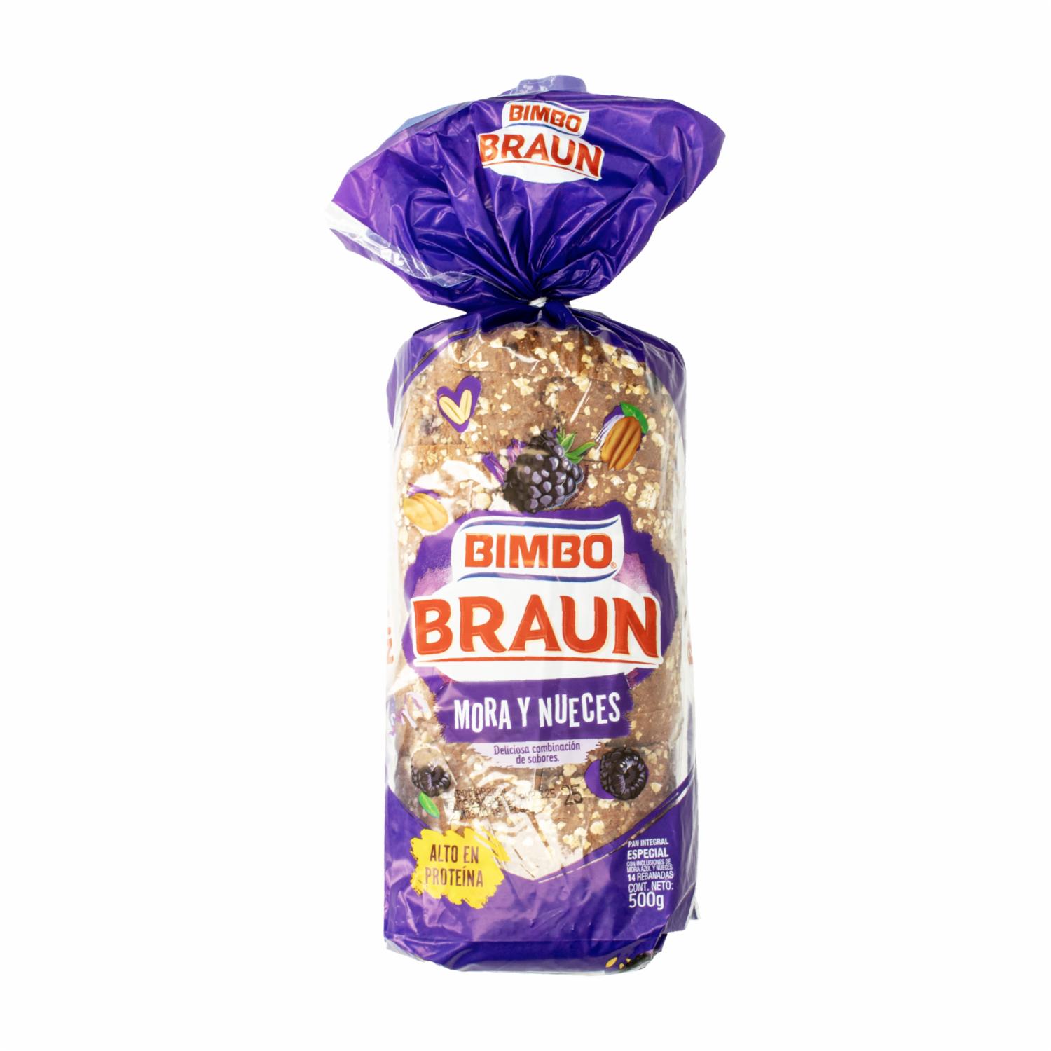 Pan Molde Arándanos Y Granola BRAUN Funda