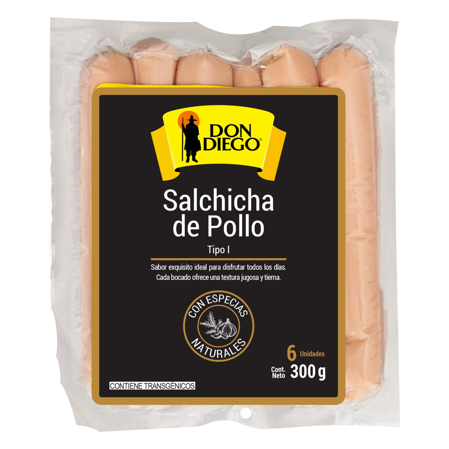 Salchichas De Pollo DON DIEGO 300 G