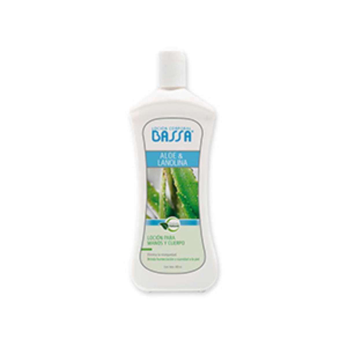 Crema Corporal Con Aloe & Lanolina BASSA 300 Ml