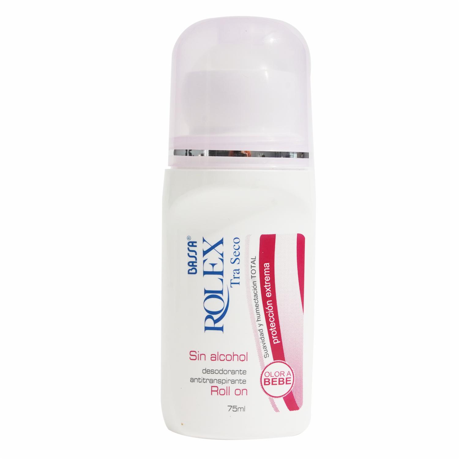 Desodorante En Roll On Bebe Extra Seco ROLEX 75 Ml