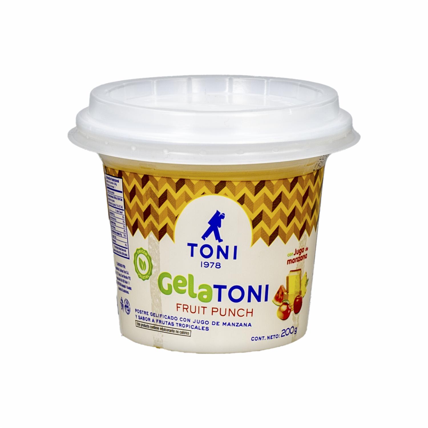 Gelatina Sabor Fruit Puch GELATONI 200 g