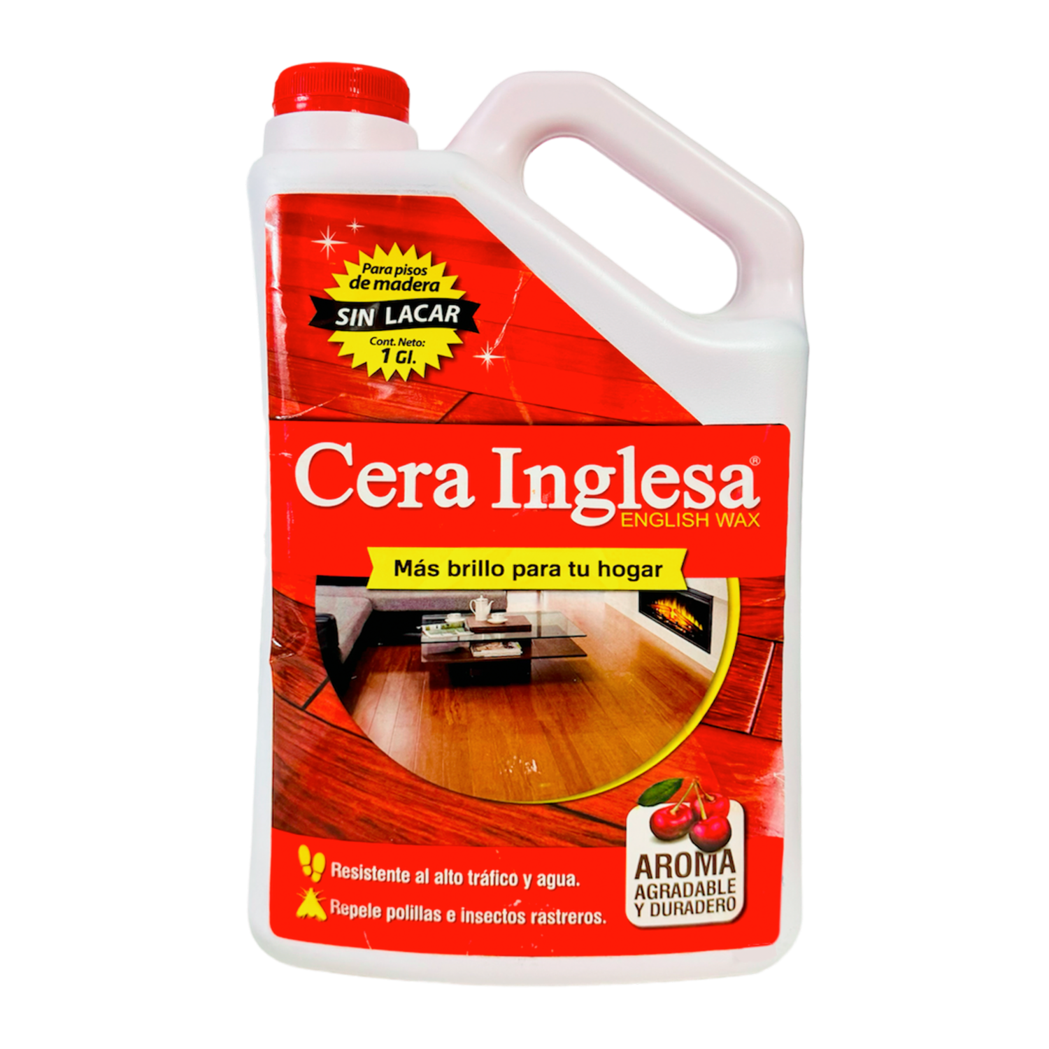 Cera Inglesa Para Pisos De Madera Sin Lacar DIMABRU 1 Gl