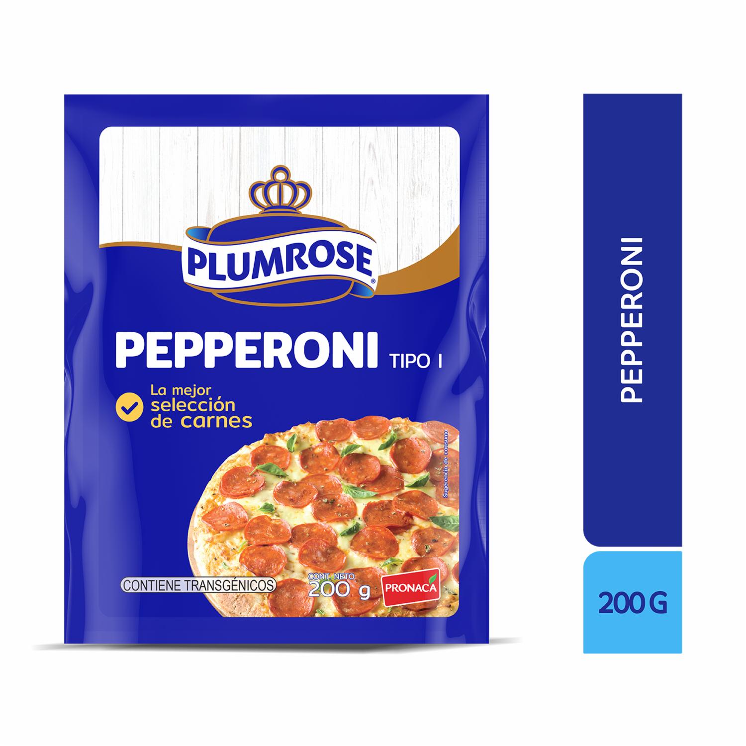 Pepperoni Tipo 1 PLUMROSE 200 G