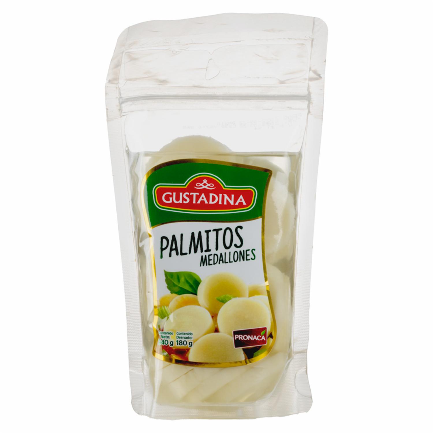 Palmito Medallón Doy pack GUSTADINA 340 G