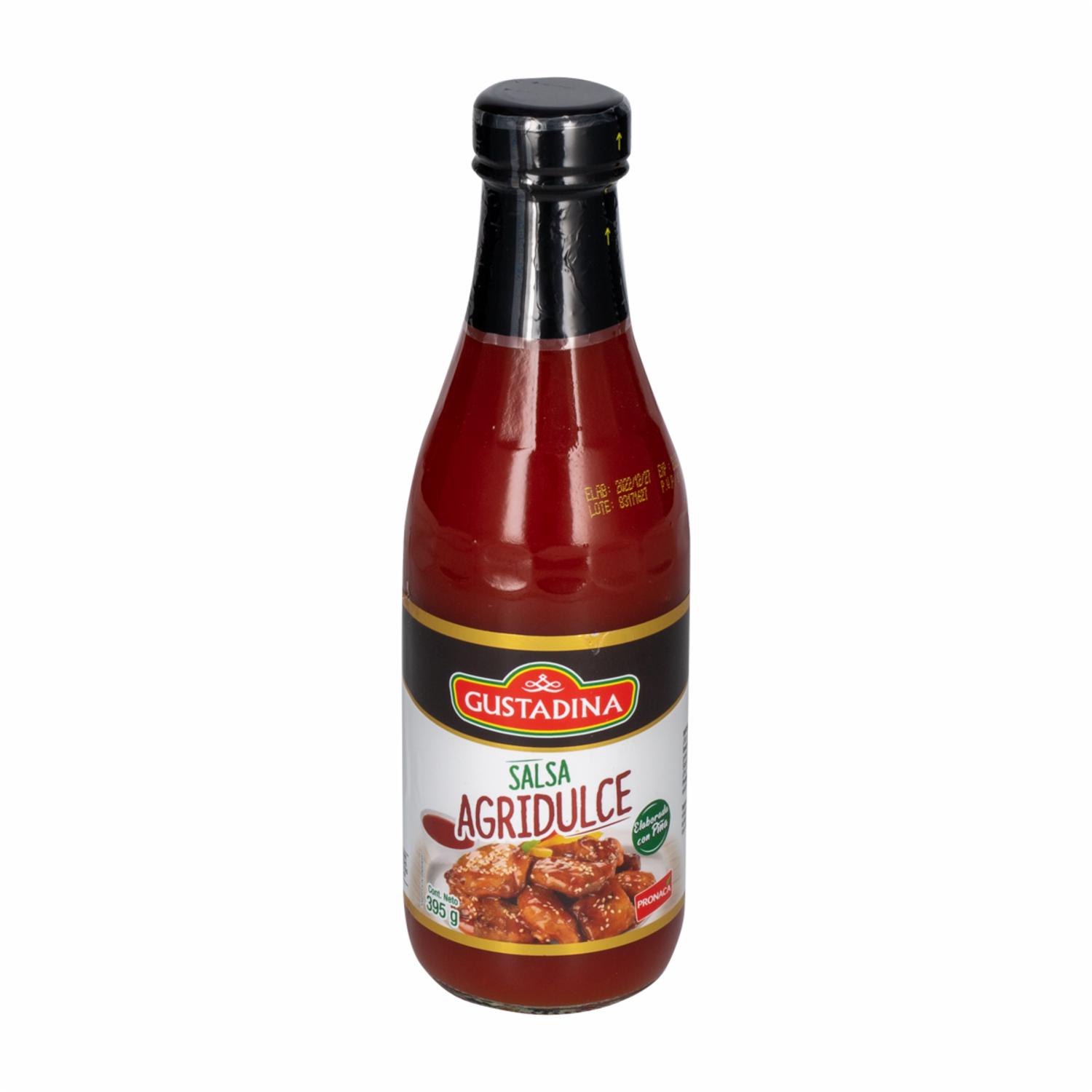 Salsa Agridulce Con Piña GUSTADINA 395 G
