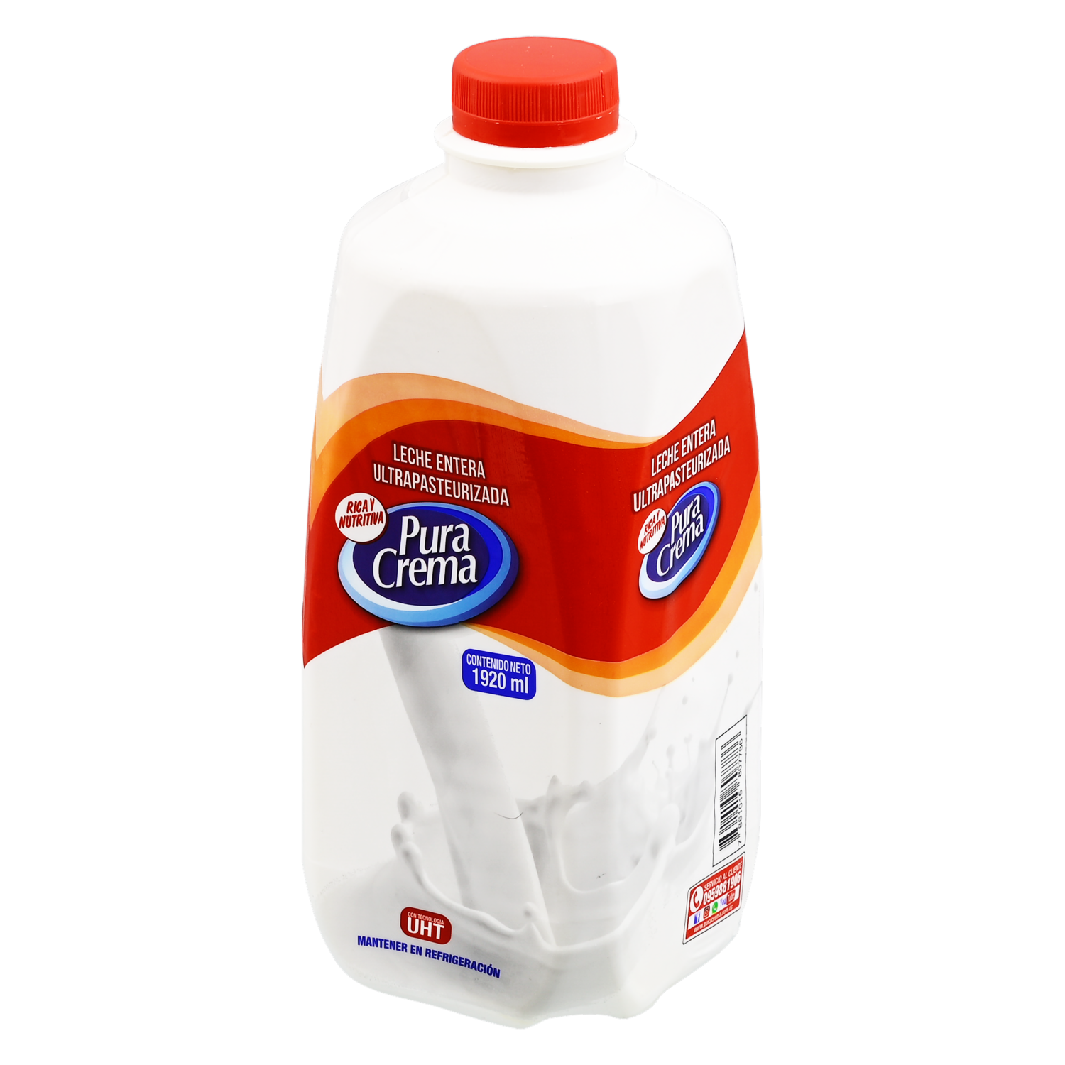 Leche Entera Uht PURA CREMA 1920 ml
