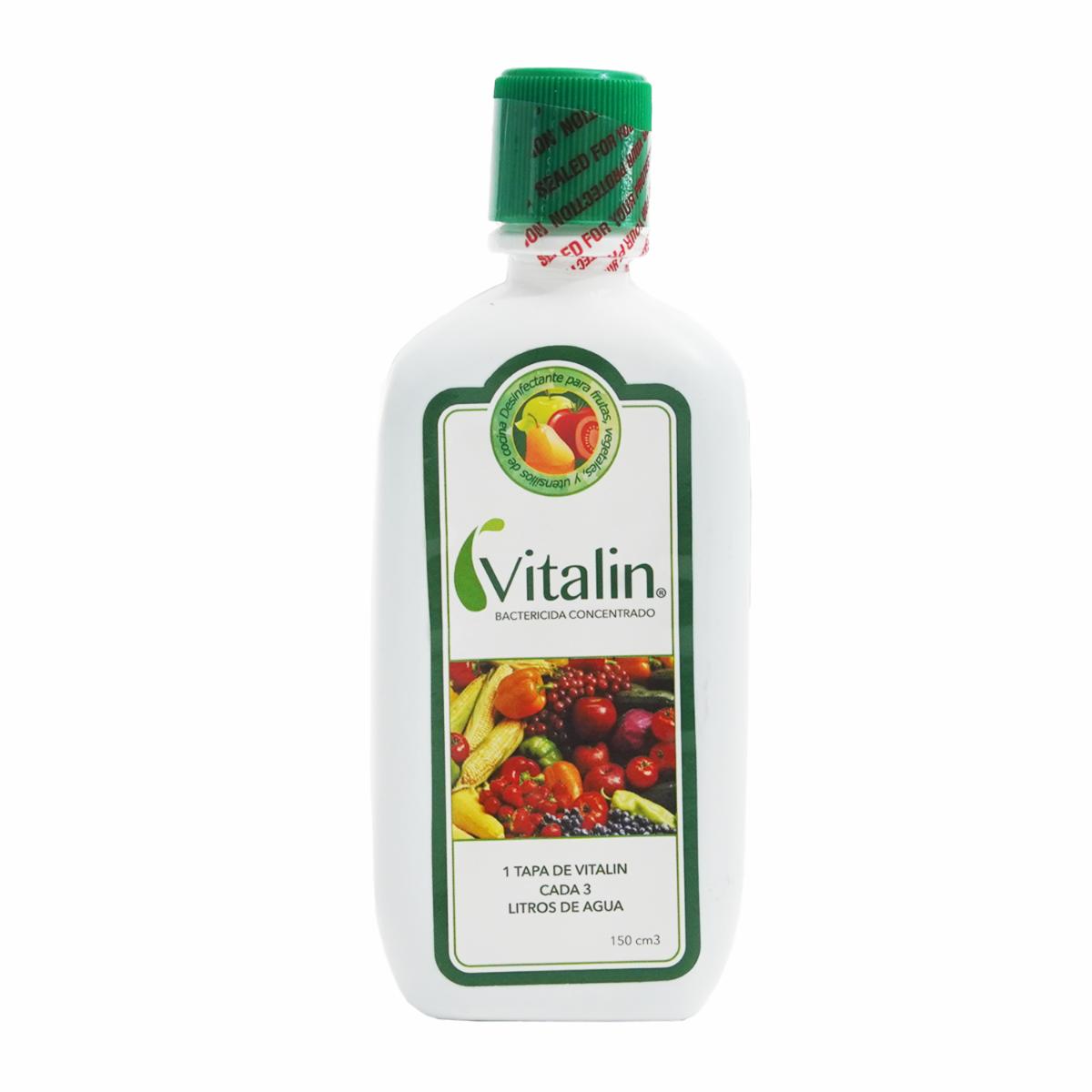 Desinfectante Frutas Y Vegetales VITALIN 150 Cm3