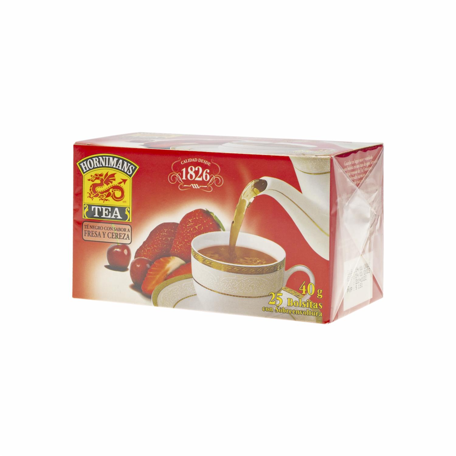 Té De Fresa Cereza HORNIMANS 25 X 1.60 G