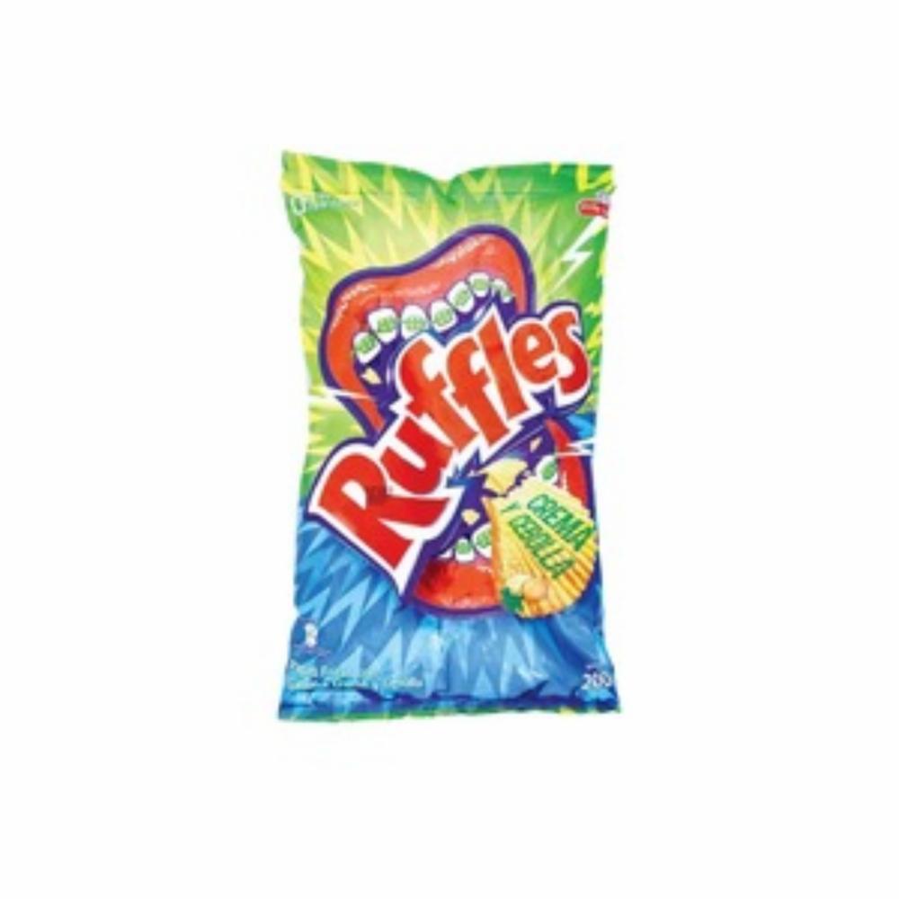 Papas Fritas Sabor A Cebolla RUFFLES 200 G