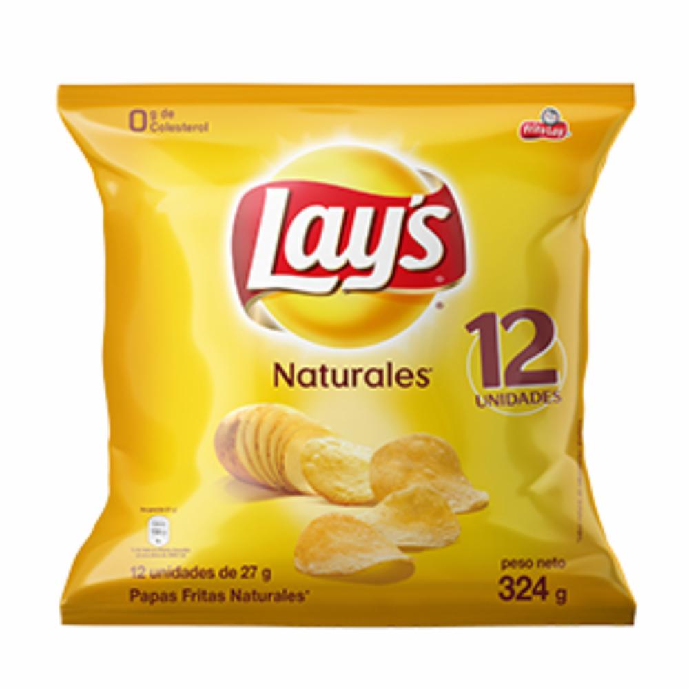 Papas Fritas Sabor Naturales LAY’S 324 G