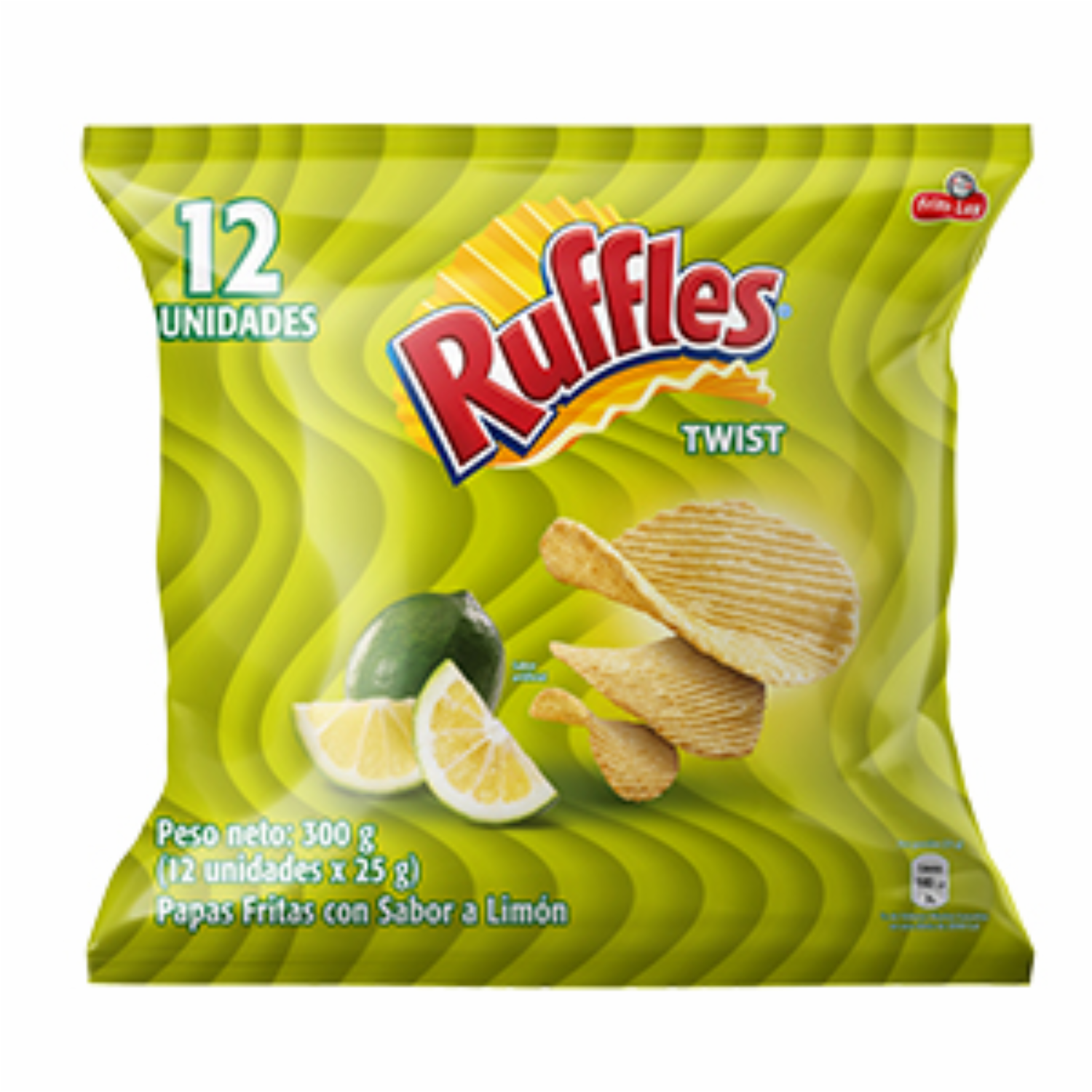 Papas Fritas Twist RUFFLES 175 G