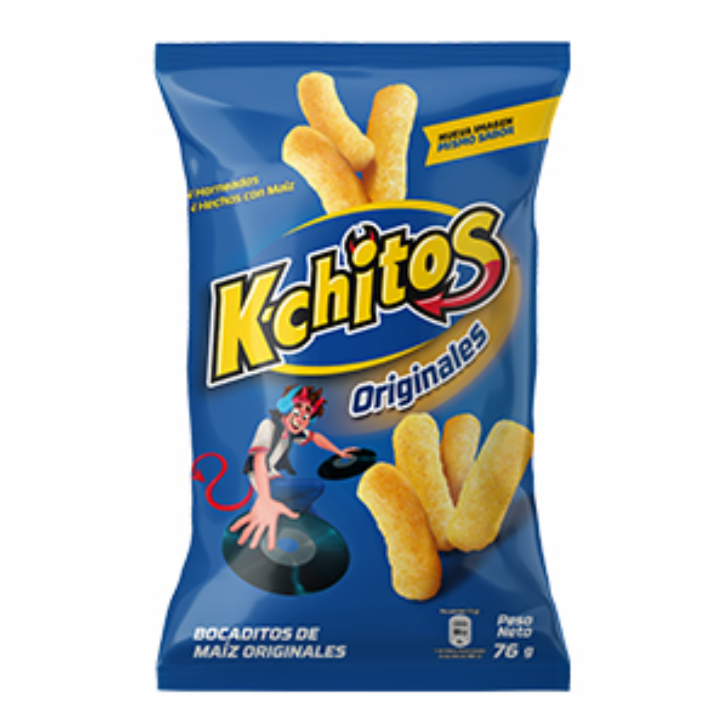 Bocaditos De Maiz Sabor Natural K-CHITOS 76 g