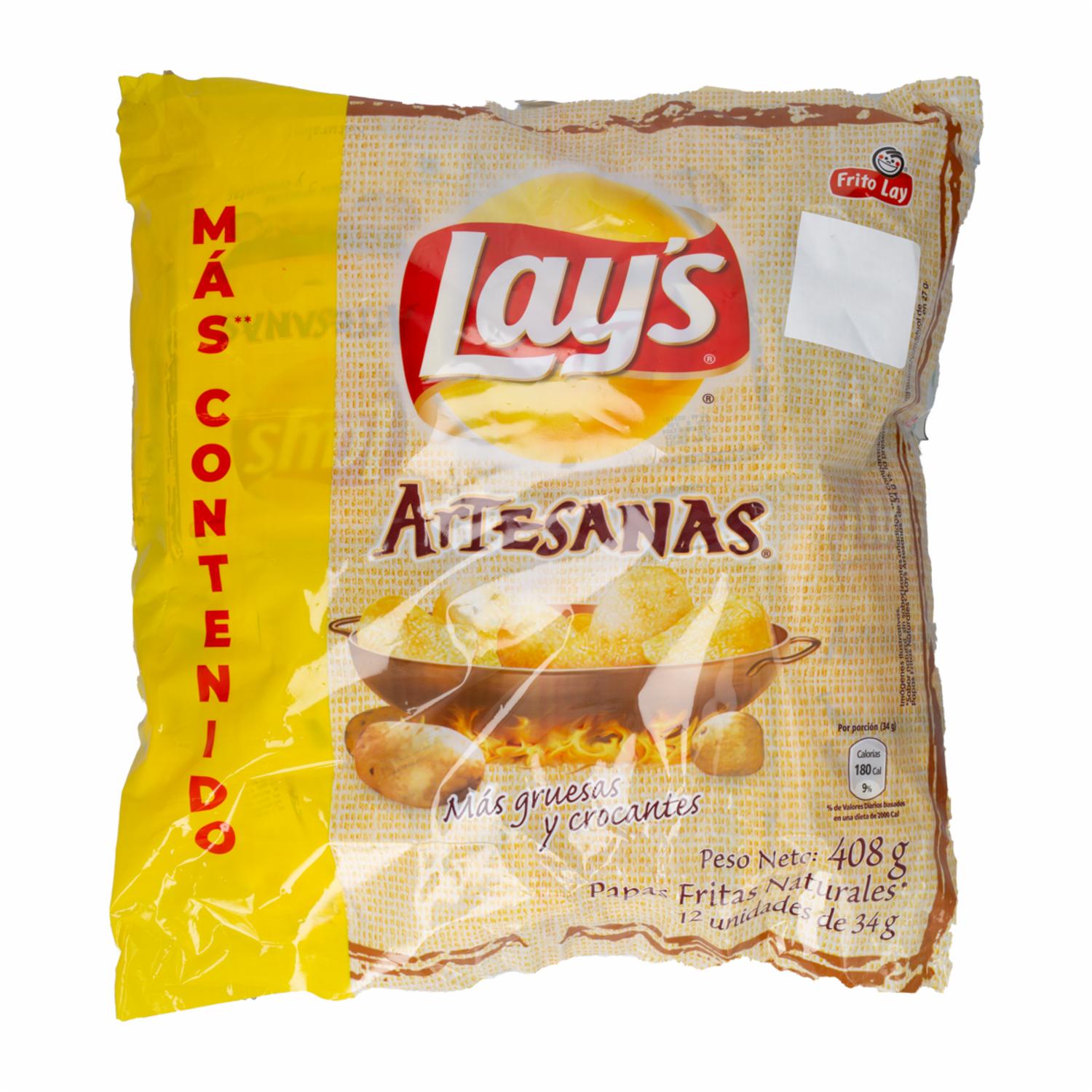 Papas Fritas Artesanas LAY’S 408 g