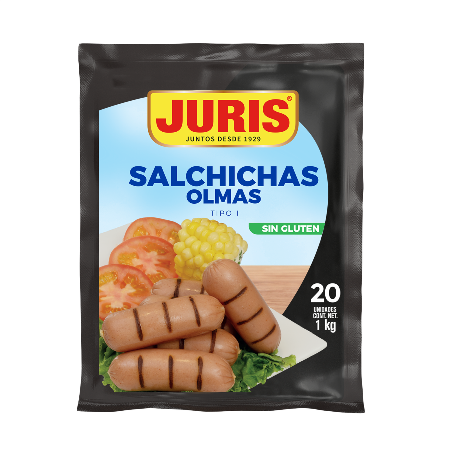 Salchichas Tipo Olmas JURIS 1000 G