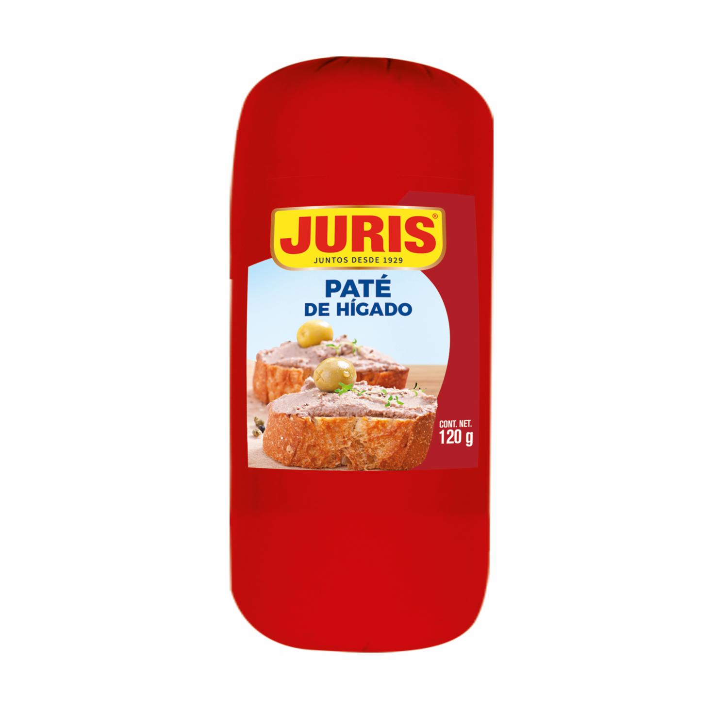 Paté De Hígado JURIS 120 G