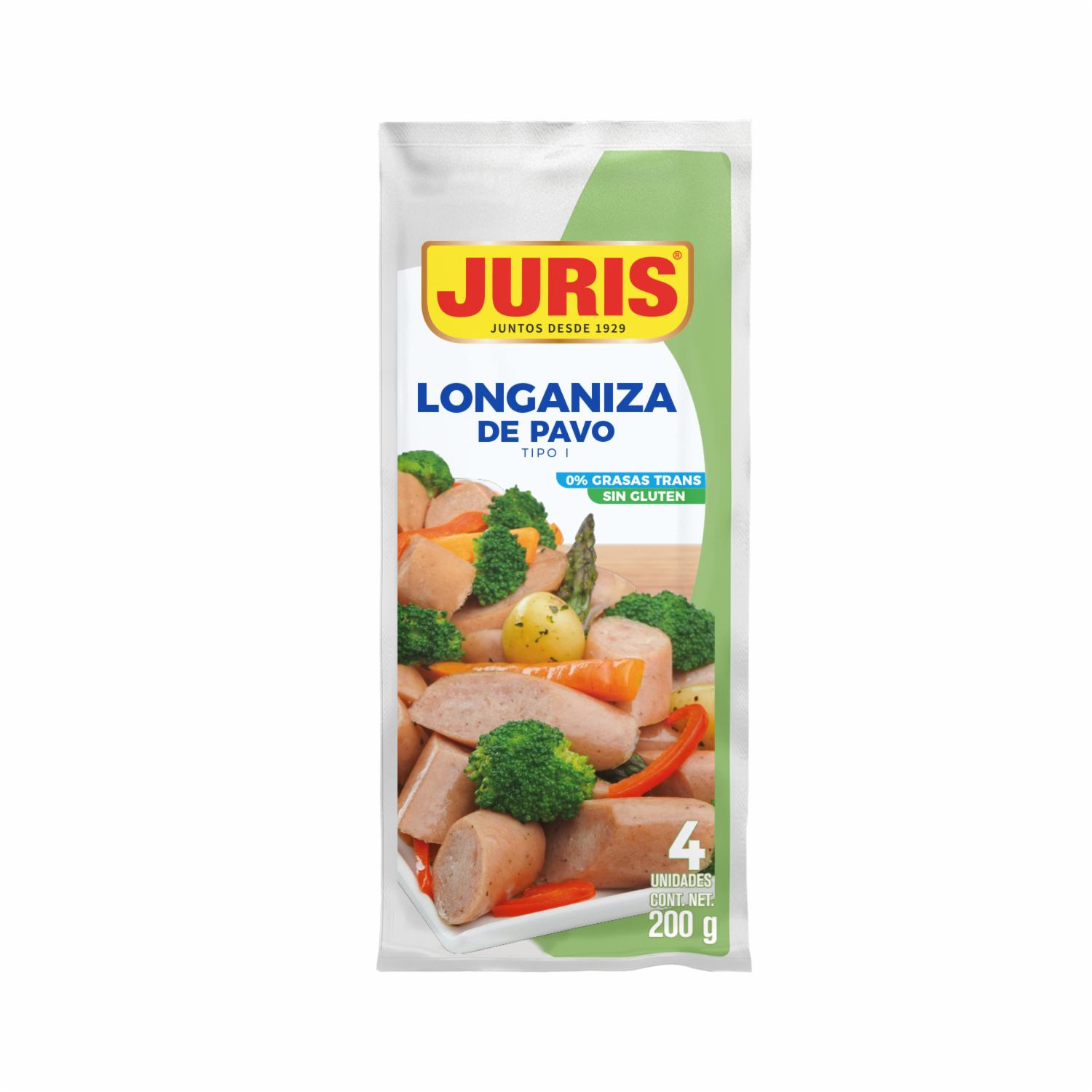 Longaniza De Pavo Tipo I JURIS 200 G