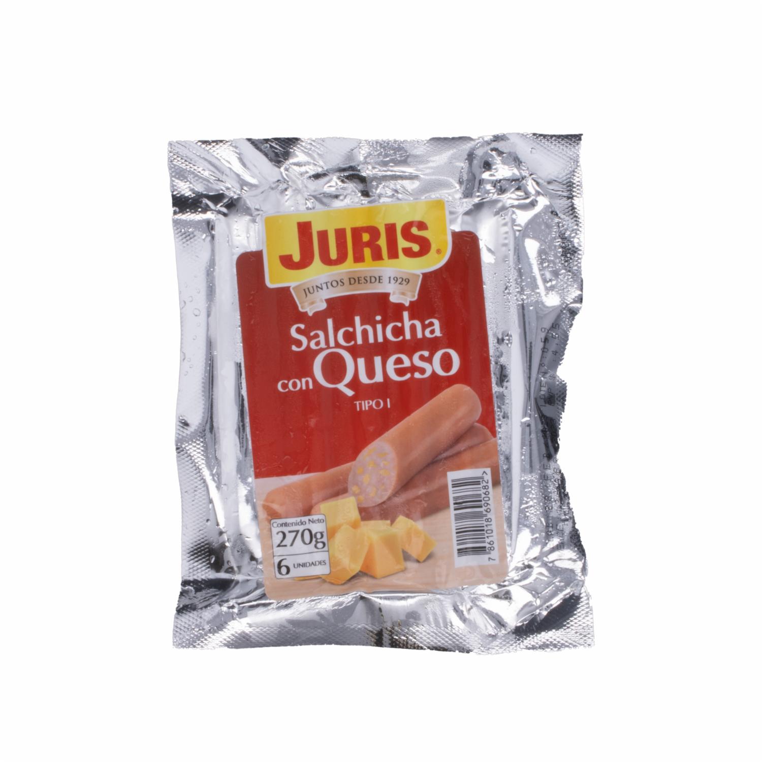 Salchichas Con Queso JURIS 270 G