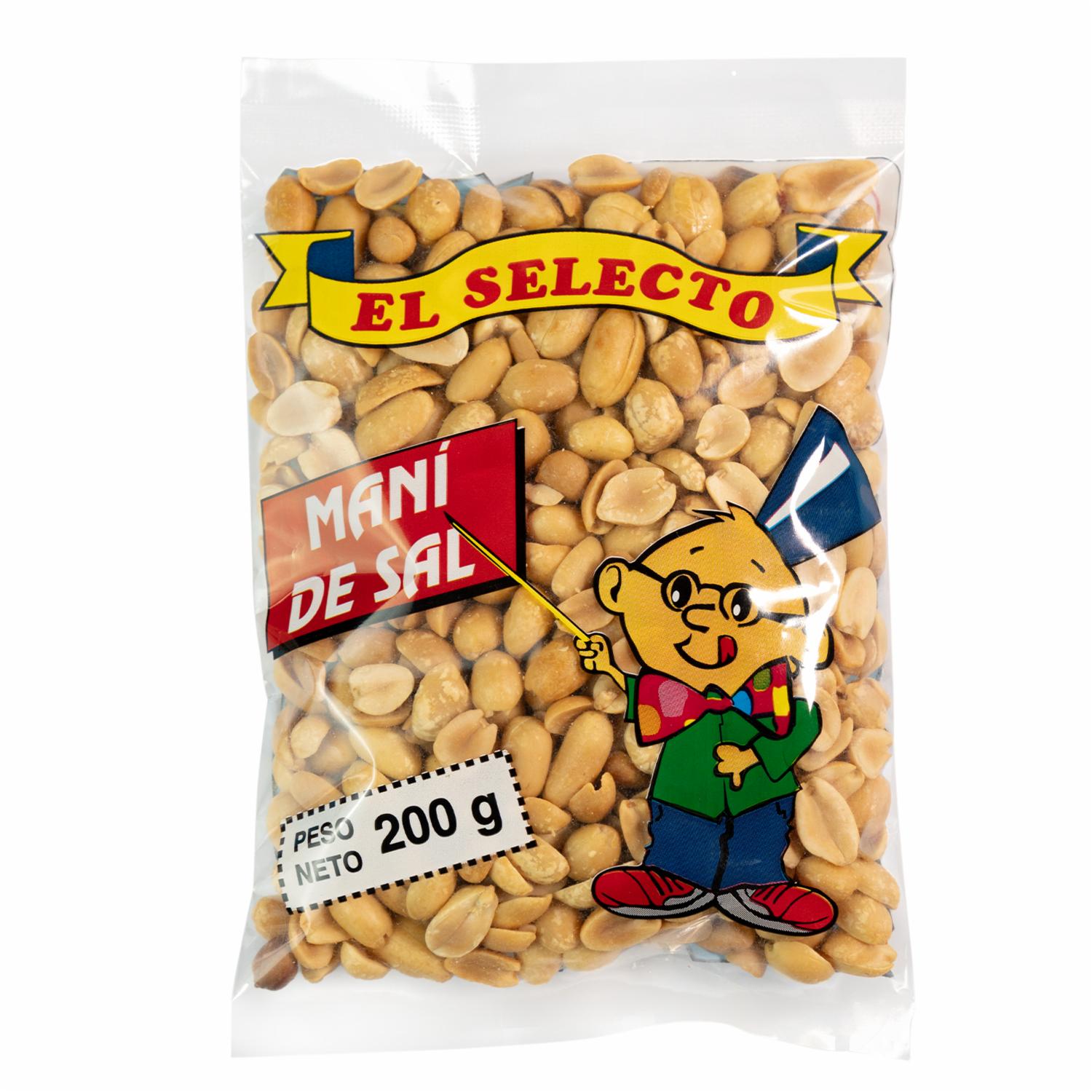 Maní De al Fruto Seco EL SELECTO 200 G