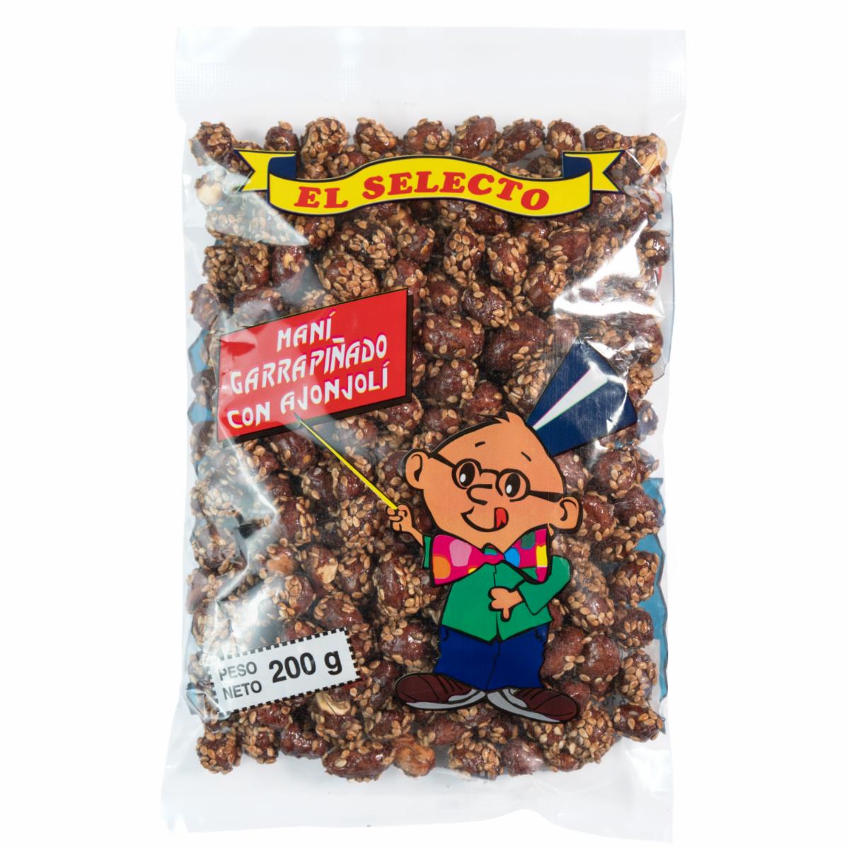 Maní Dulce Garrapiñado Con Ajonjolí Confitados Con Azúcar EL SELECTO 200 G