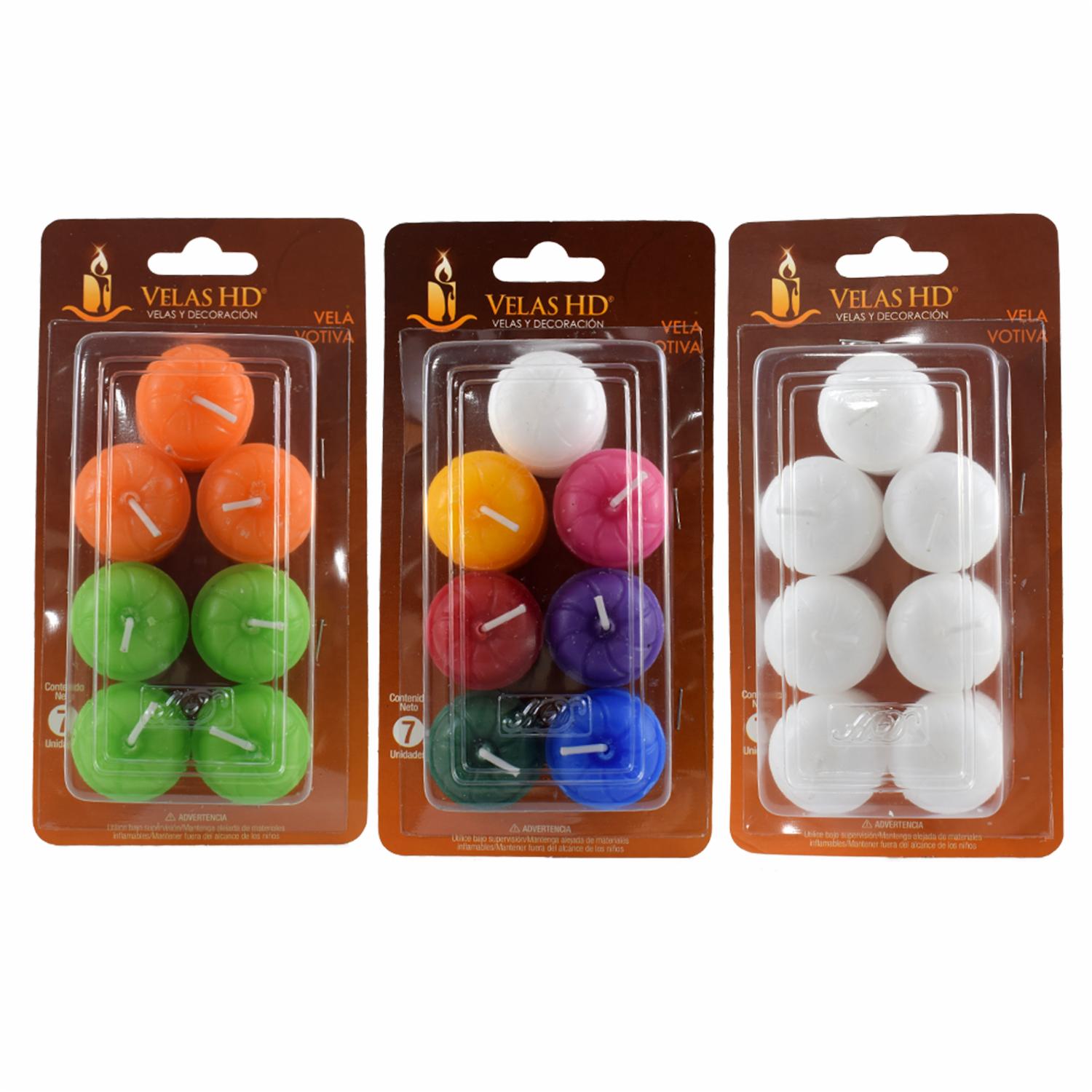 Velas Votivas HERMINIO X 7 Uds