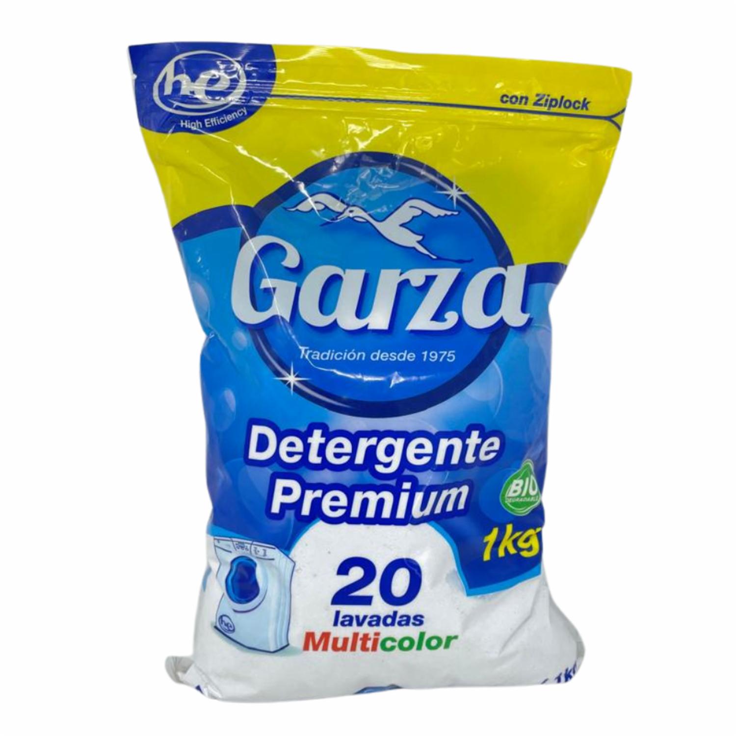 Detergente En Polvo Premium GARZA 1000 G