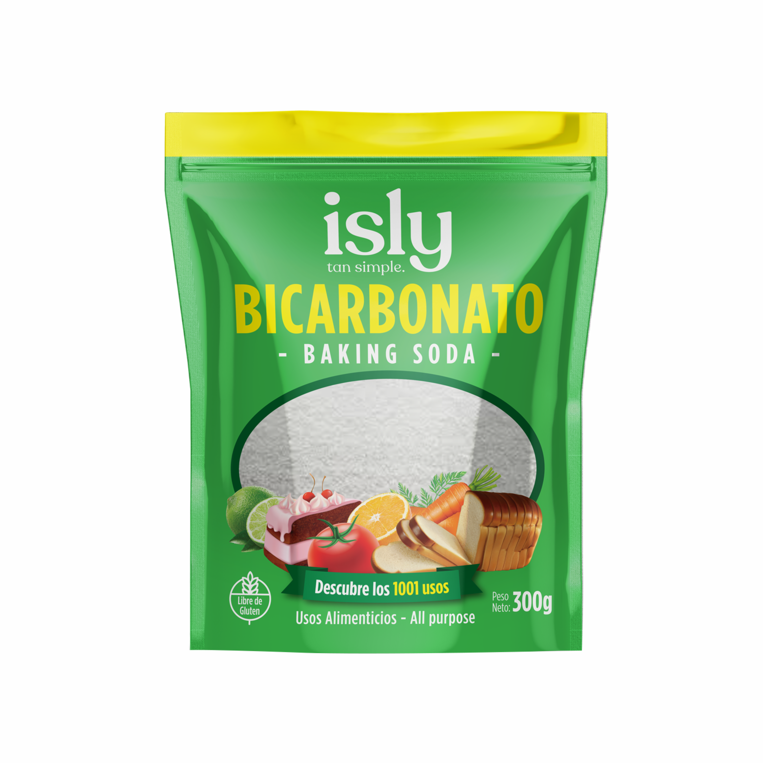 Bicarbonato Usos Alimenticios ISLY 300 G