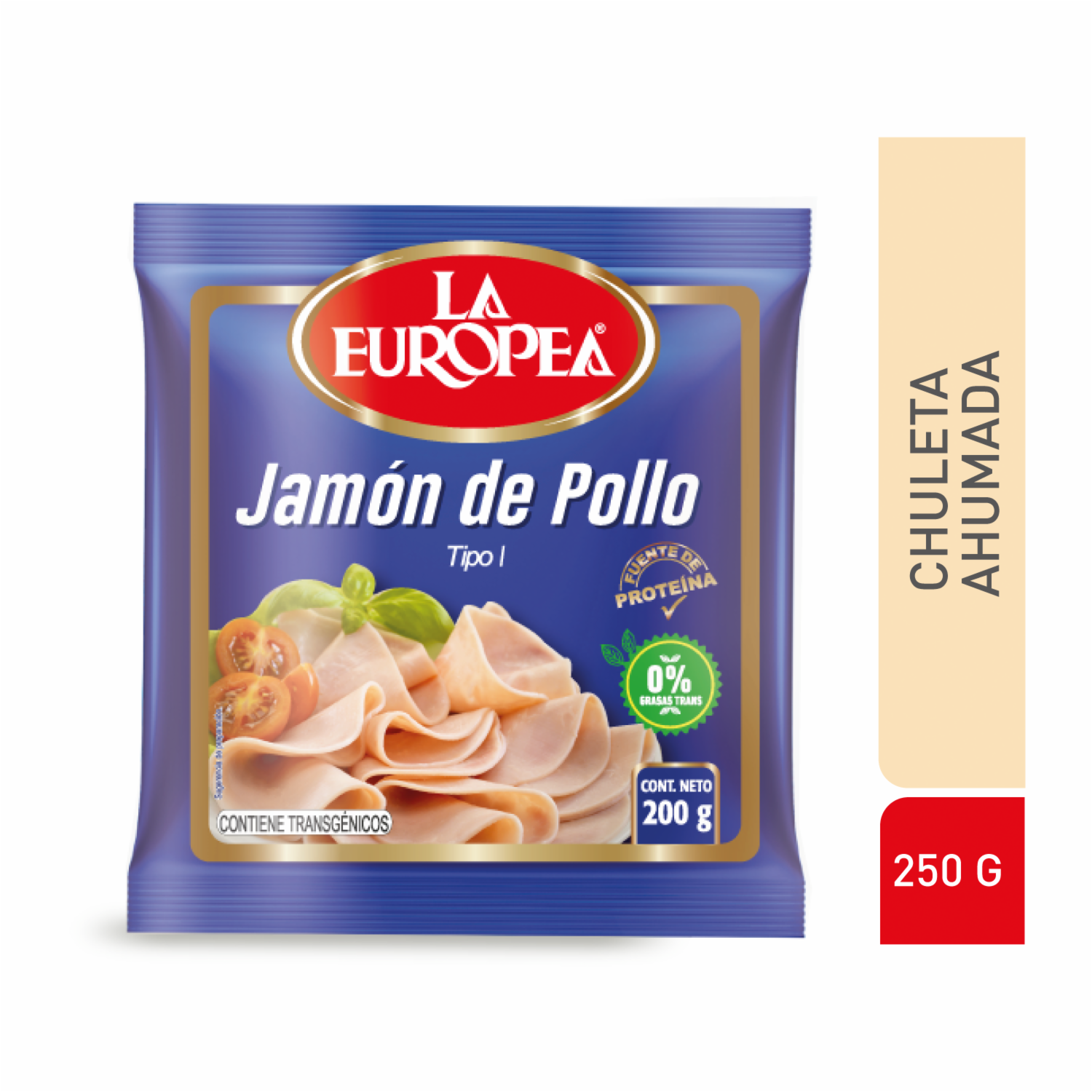 Jamón De Pollo LA EUROPEA 200G