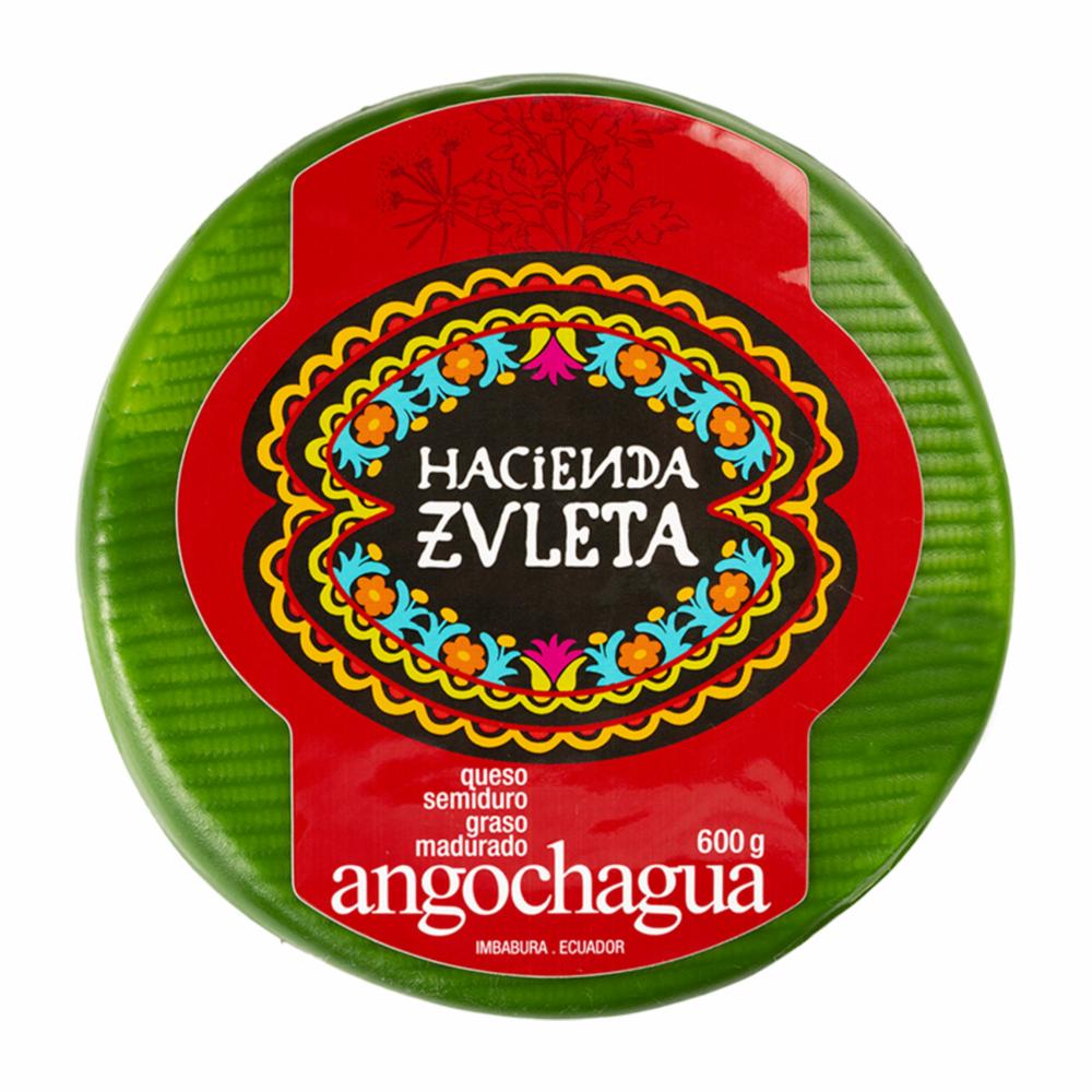 Queso Semimaduro Graso Angochagua HACIENDA ZULETA 600 G