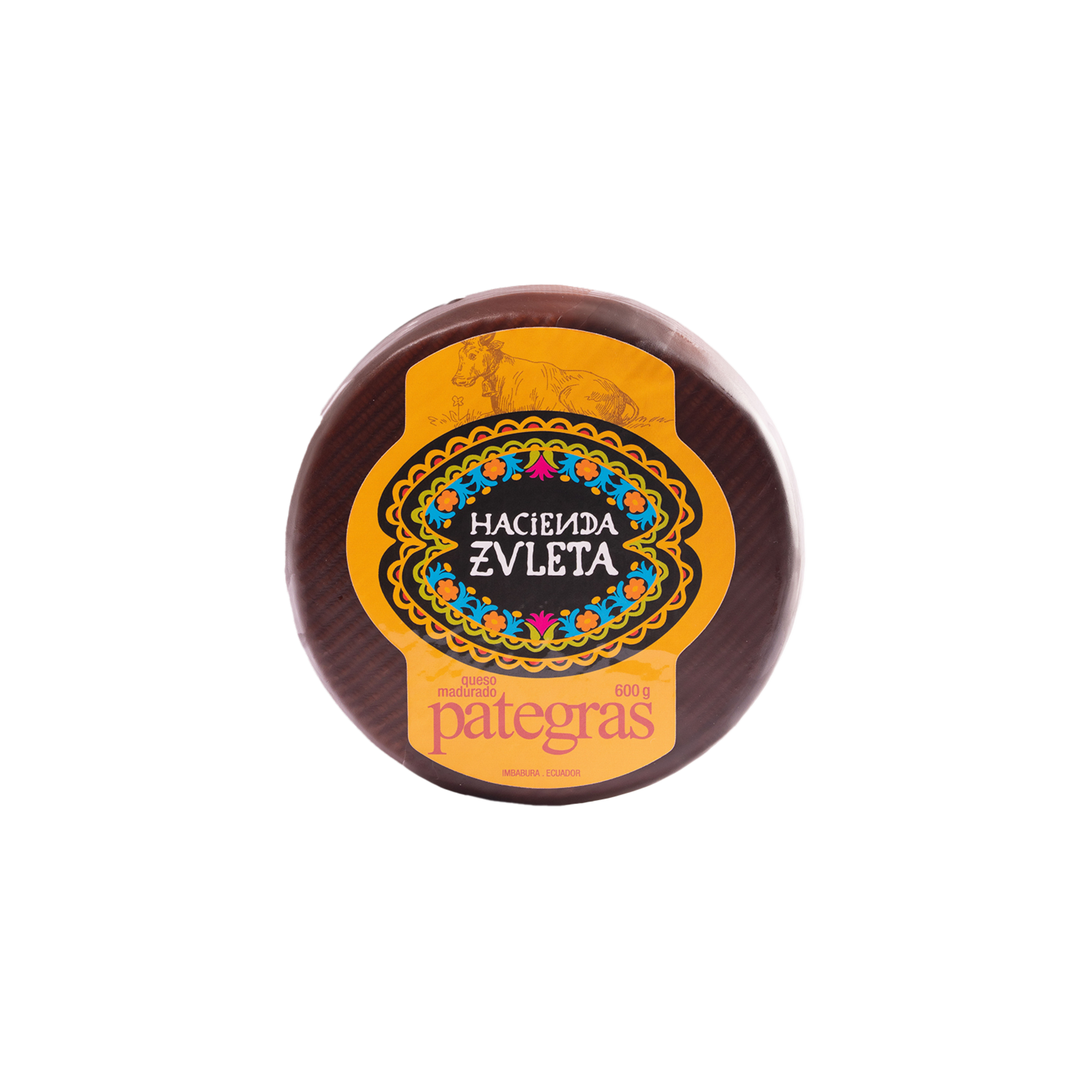 Queso Madurado Pategras HACIENDA ZULETA 600 G