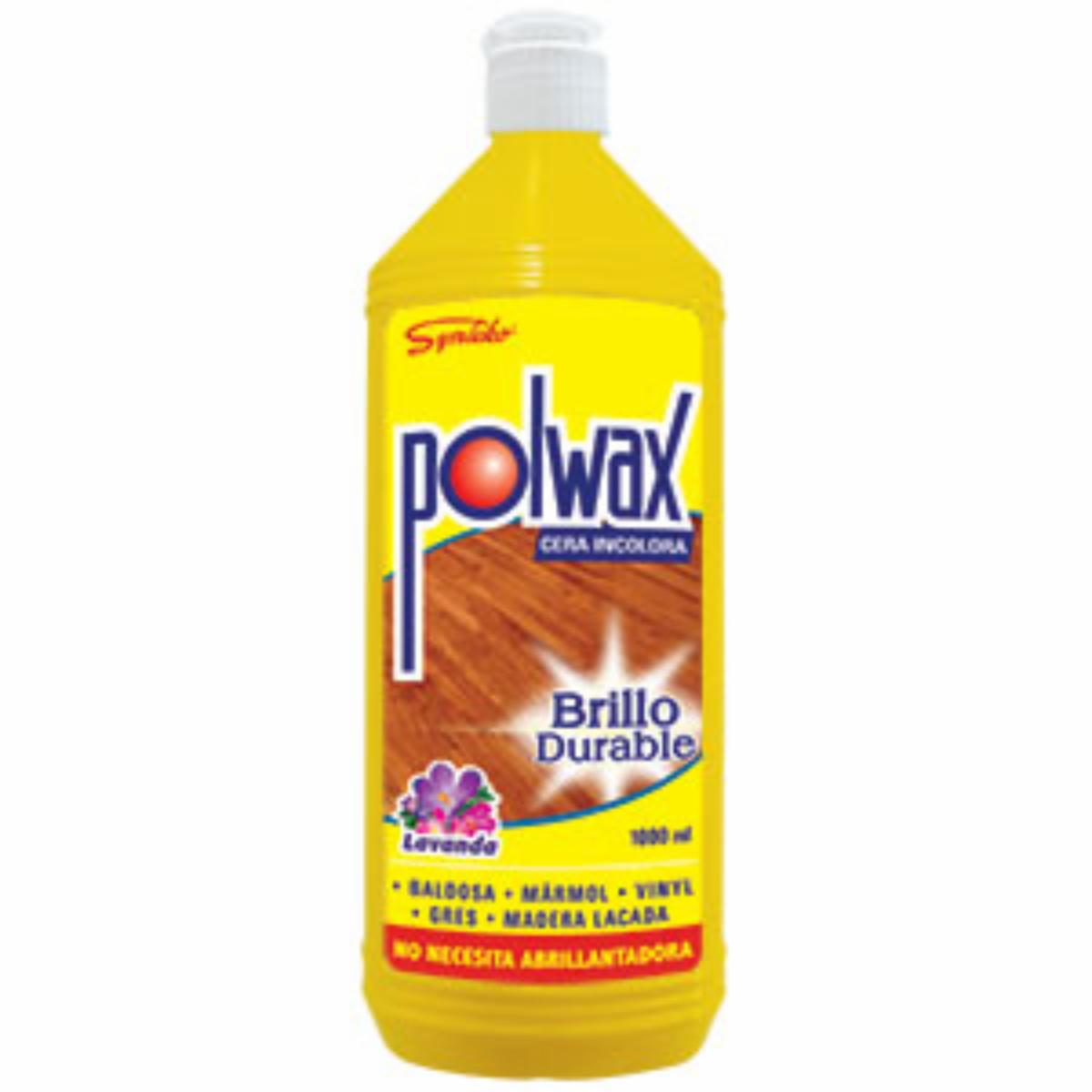 Cera De Pisos Amarilla POLWAX 1000 Ml