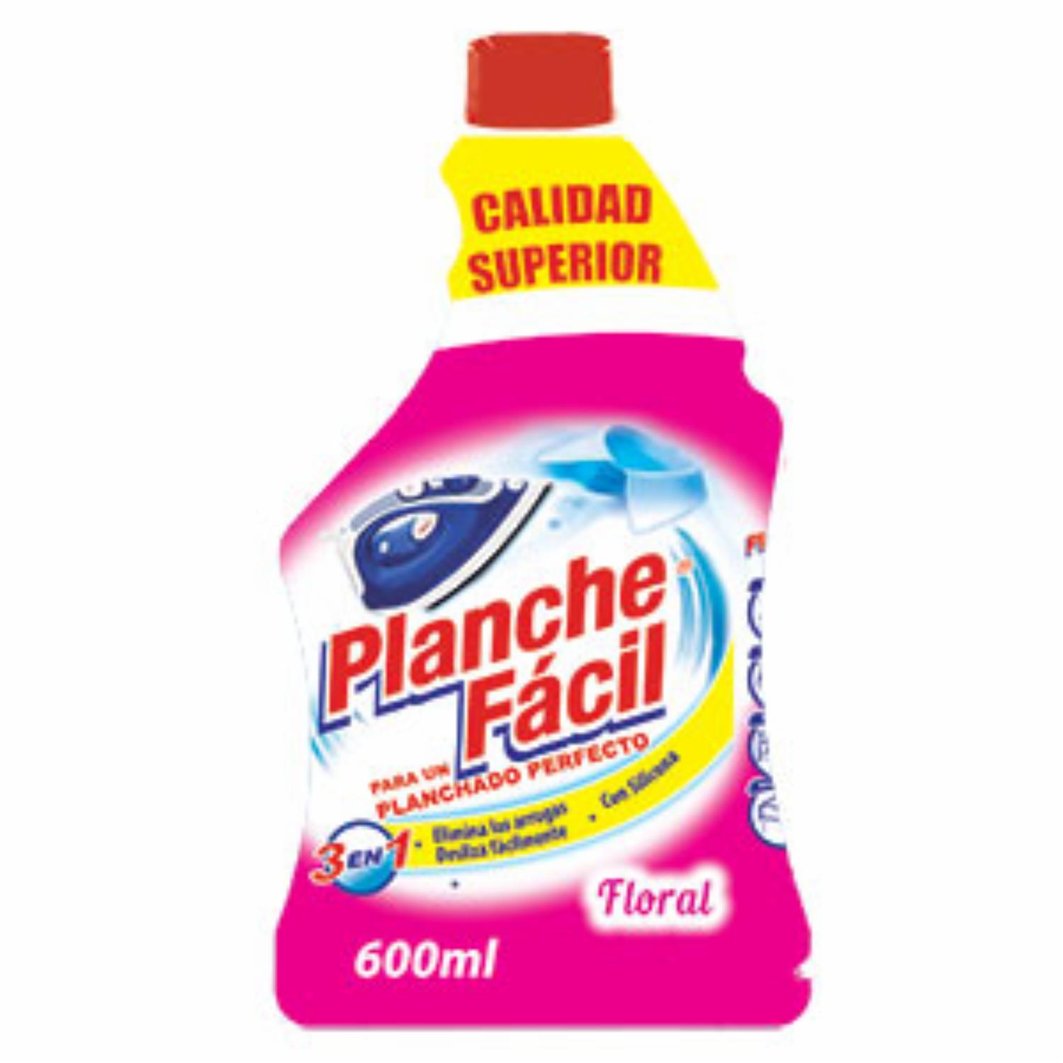 Líquido Para Planchar Aroma Floral Repuesto PLANCHE FÁCIL 600 Ml
