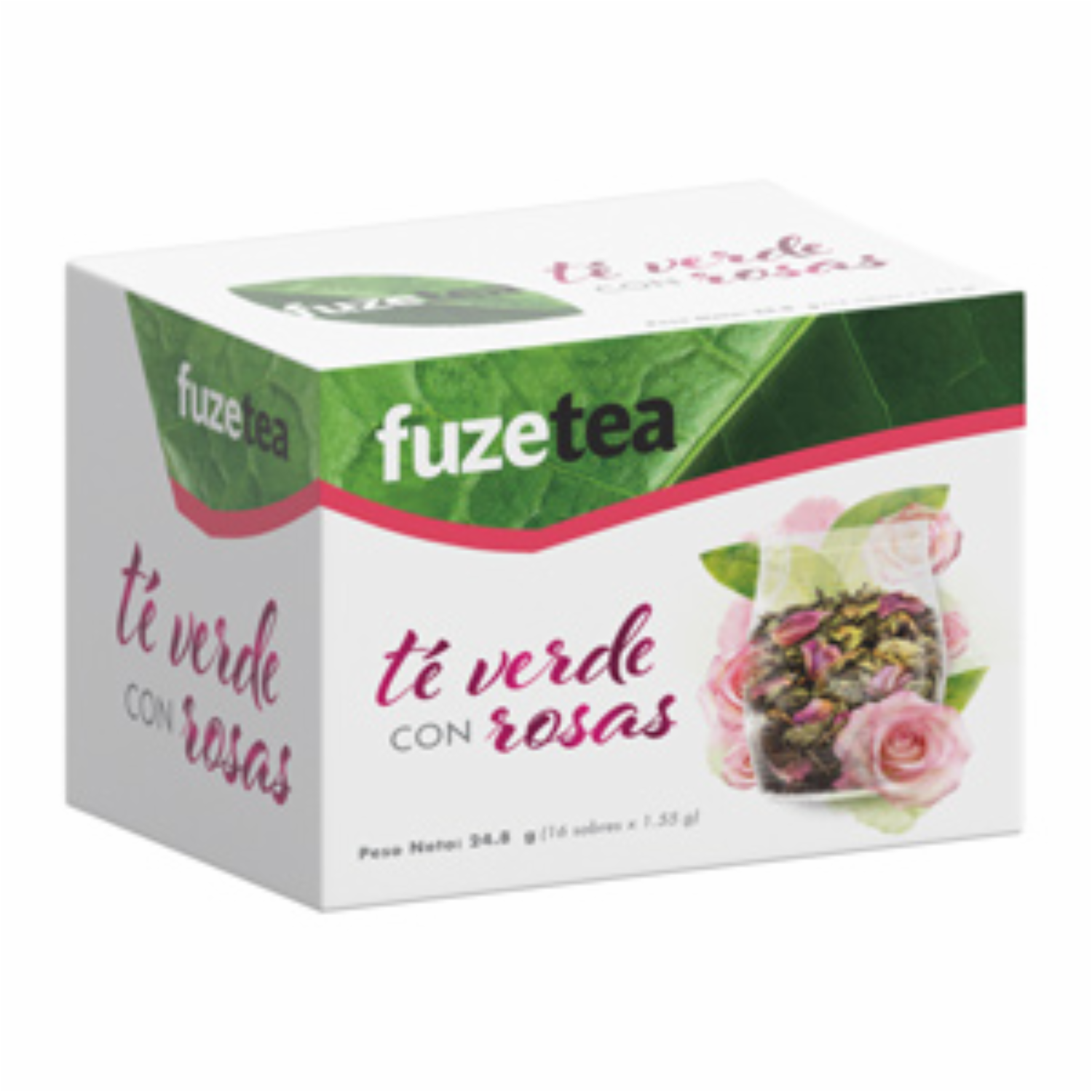 Té Verde Con Rosas FUZETEA 24,80 G