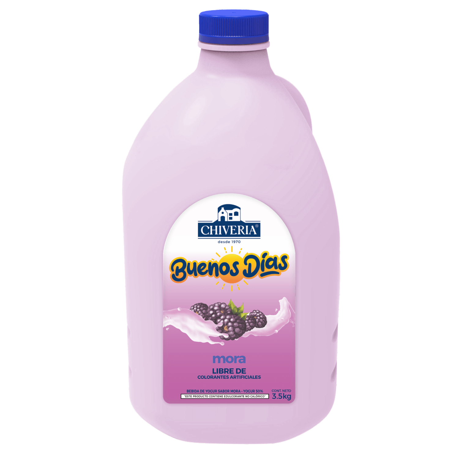 Bebida De Yogur Sabor A Mora CHIVERIA Galón 3500 G