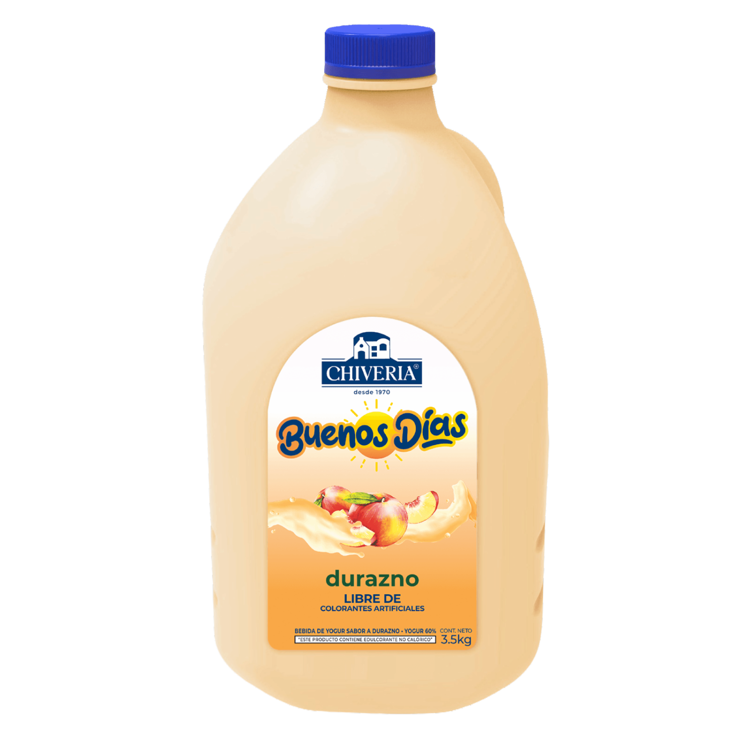 Bebida De Yogur Sabor A Durazno CHIVERIA Galón 3500 G