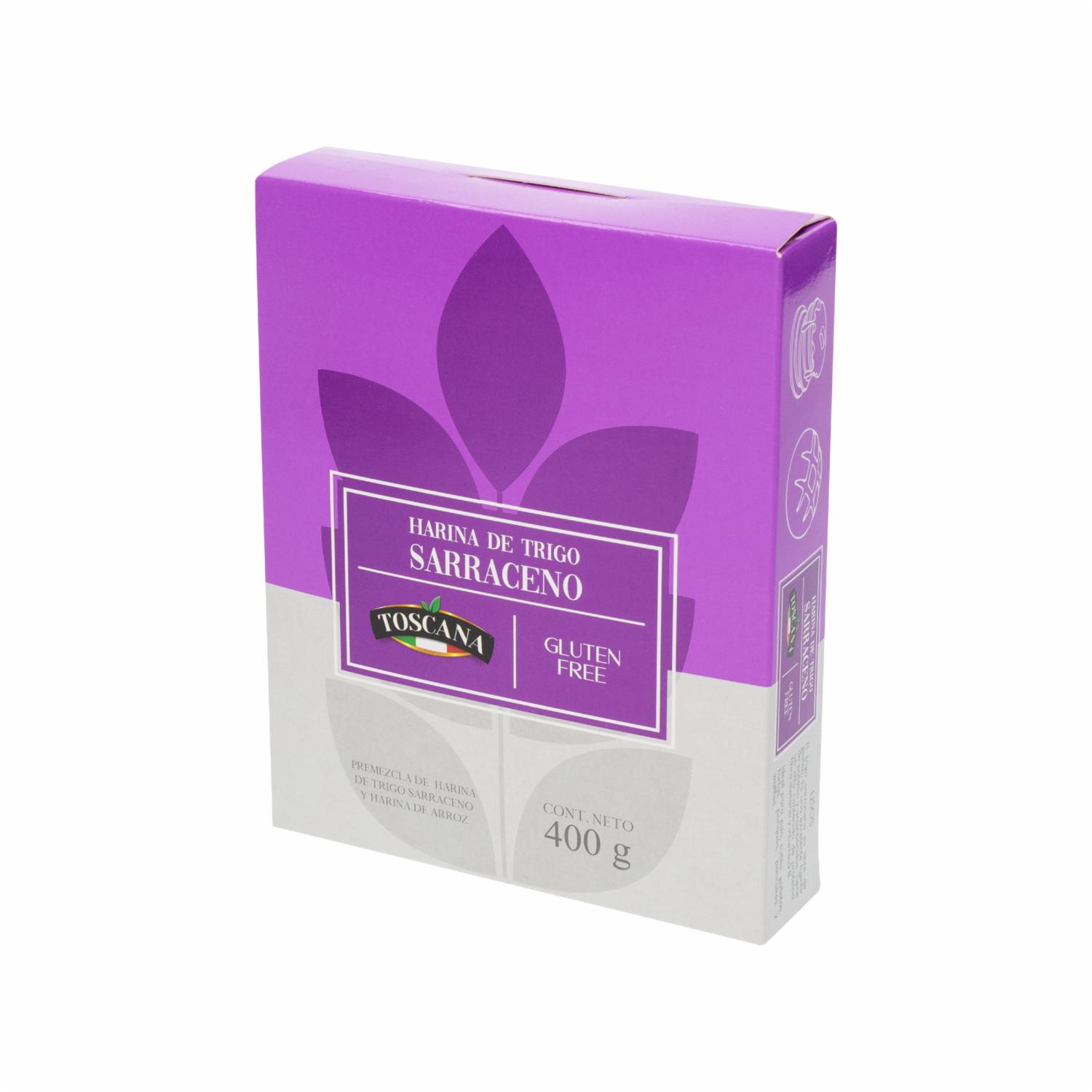 Harina Trigo Sarraceno Y Arroz TOSCANA 400 G