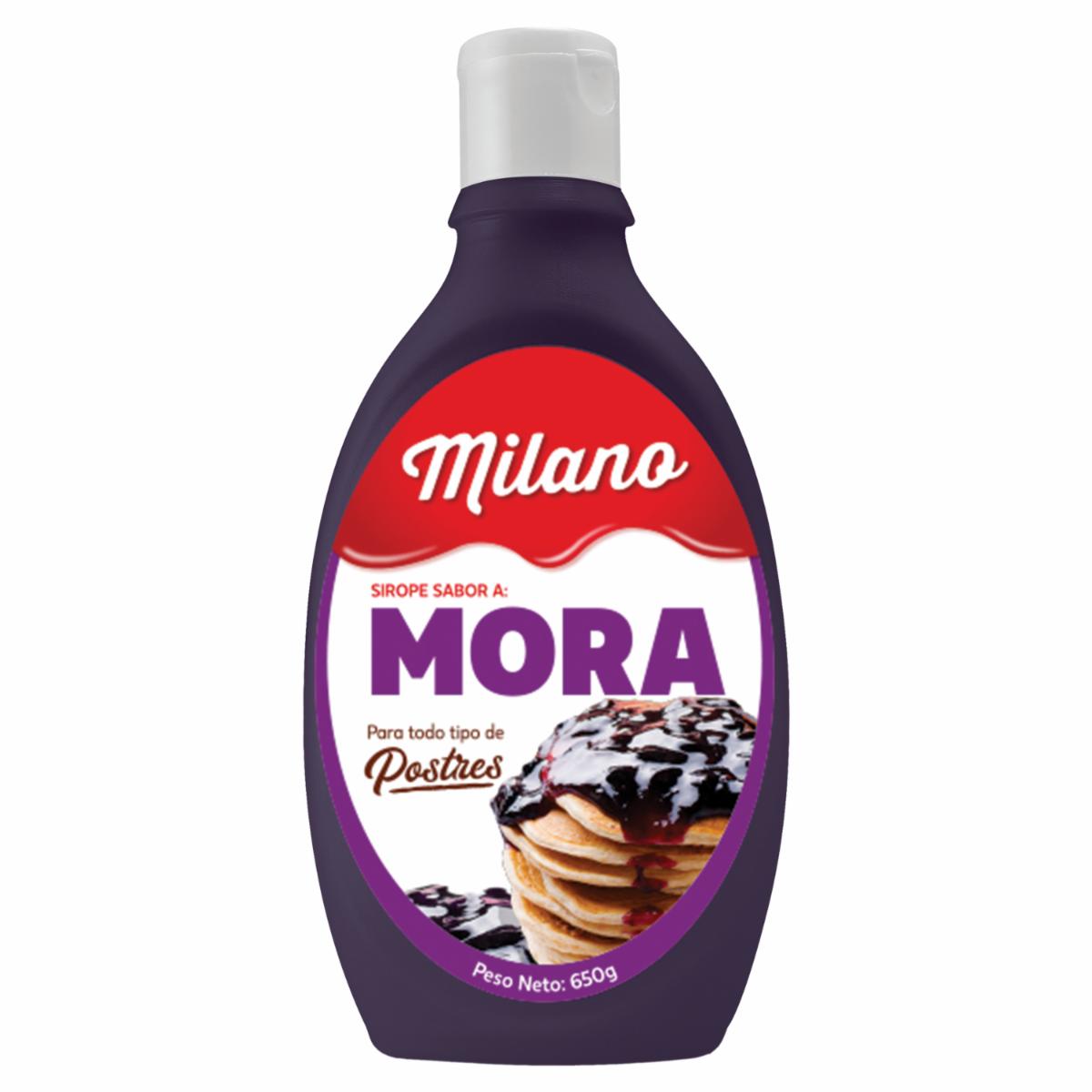 Sirope Sabor A Mora MILANO 650 G