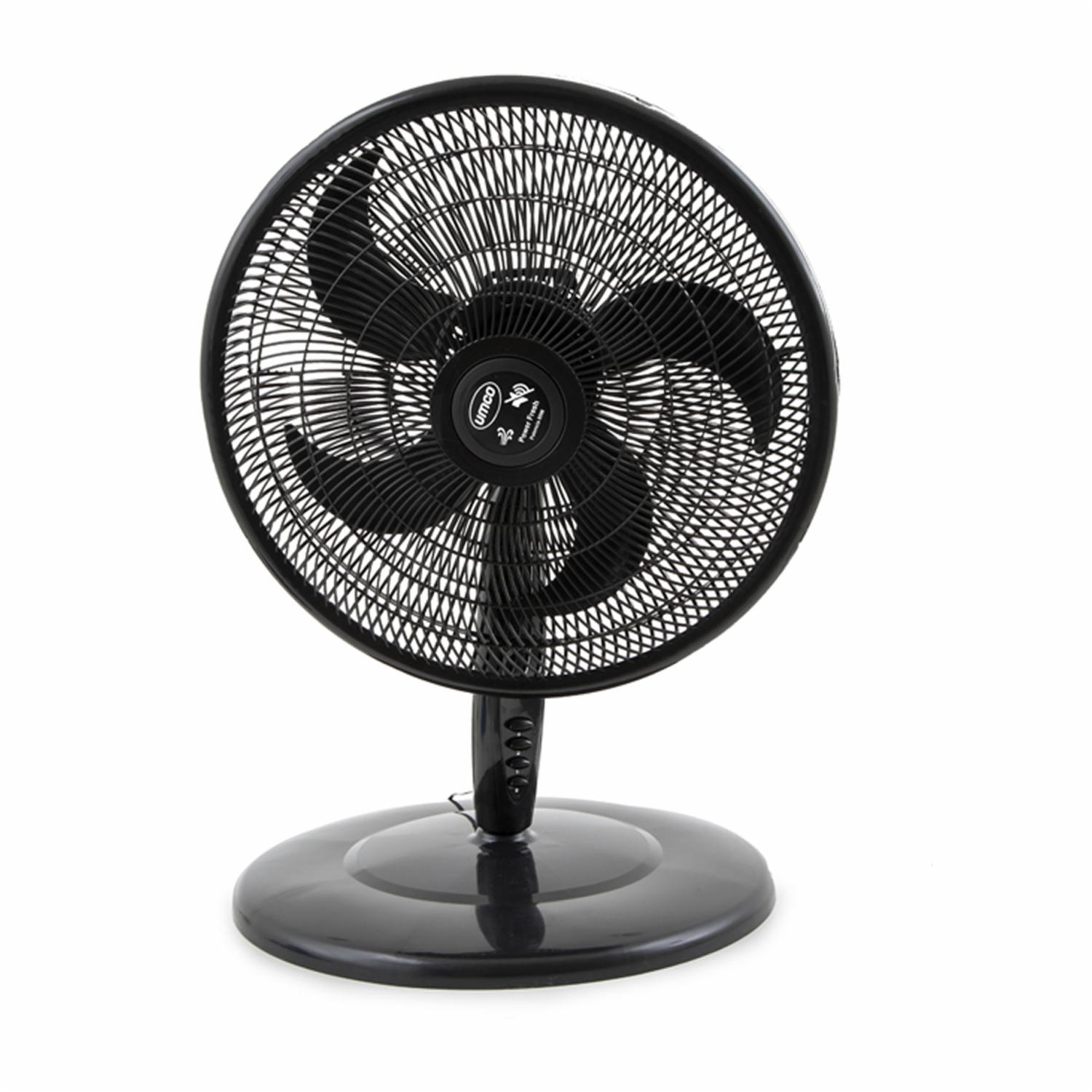 Ventilador Plástico Color Negro Modelo 0600 UMCO Mediano