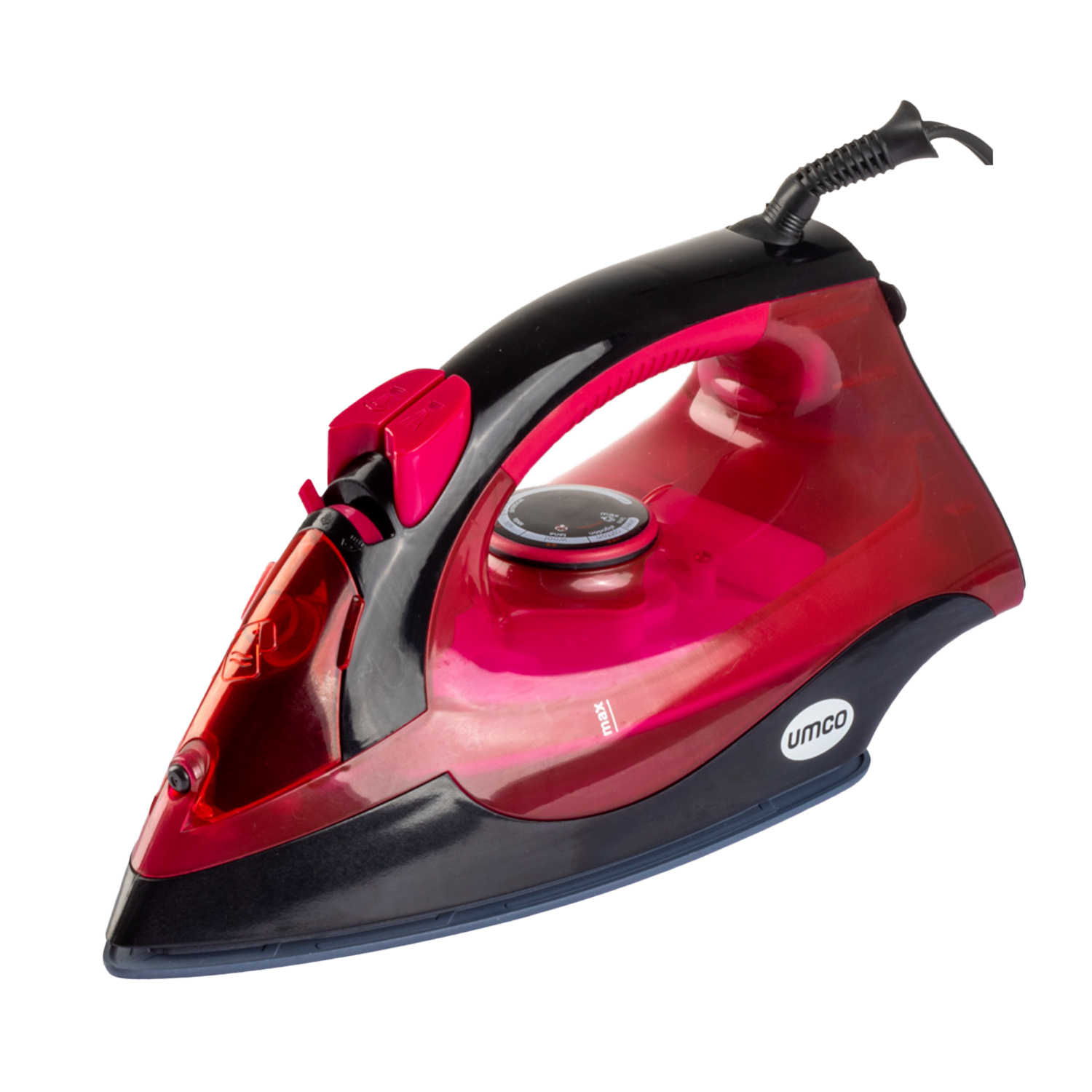 Plancha A Vapor Cerámica Rojo UMCO 0609