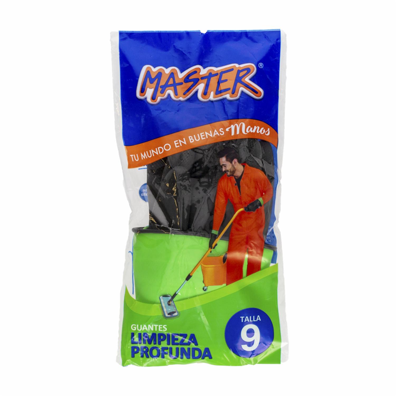 Guante Limpieza Profunda 9 MASTER Par