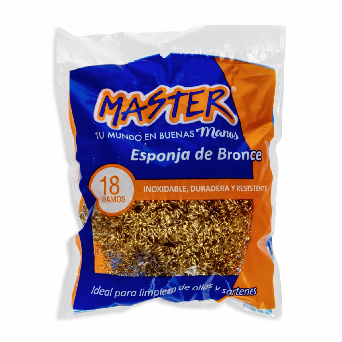 Estropajo Bronce MASTER Unidad