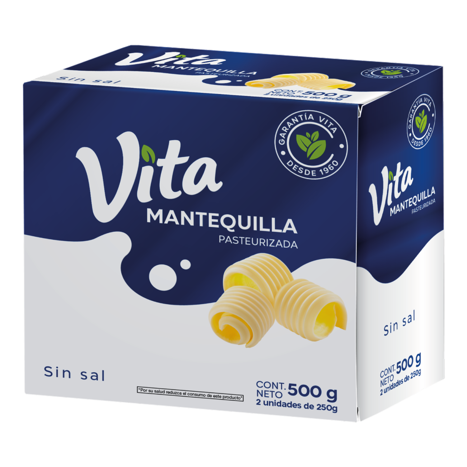 Mantequilla Sin Sal VITA X 2 250 G