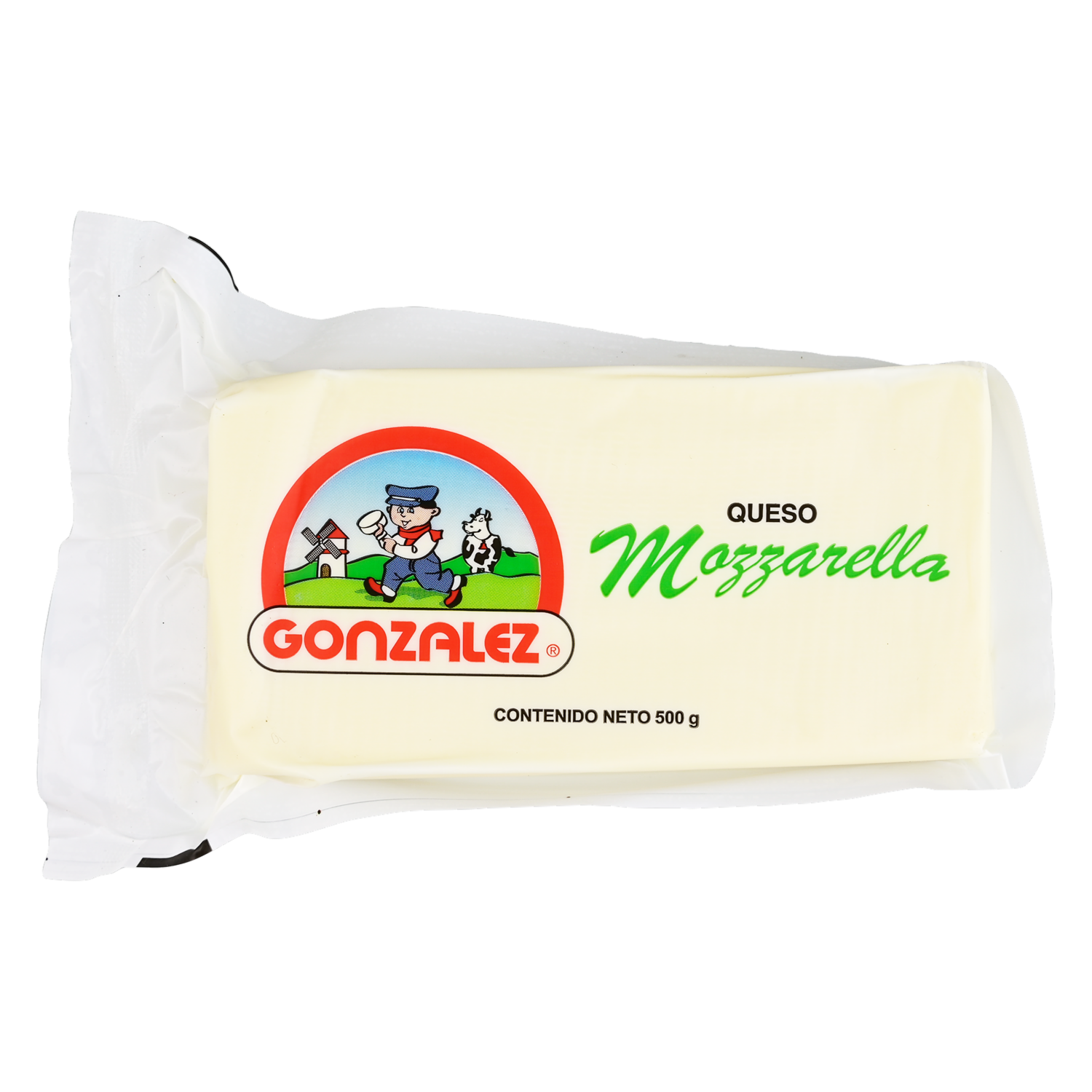 Queso Mozzarella GONZALEZ 500 G