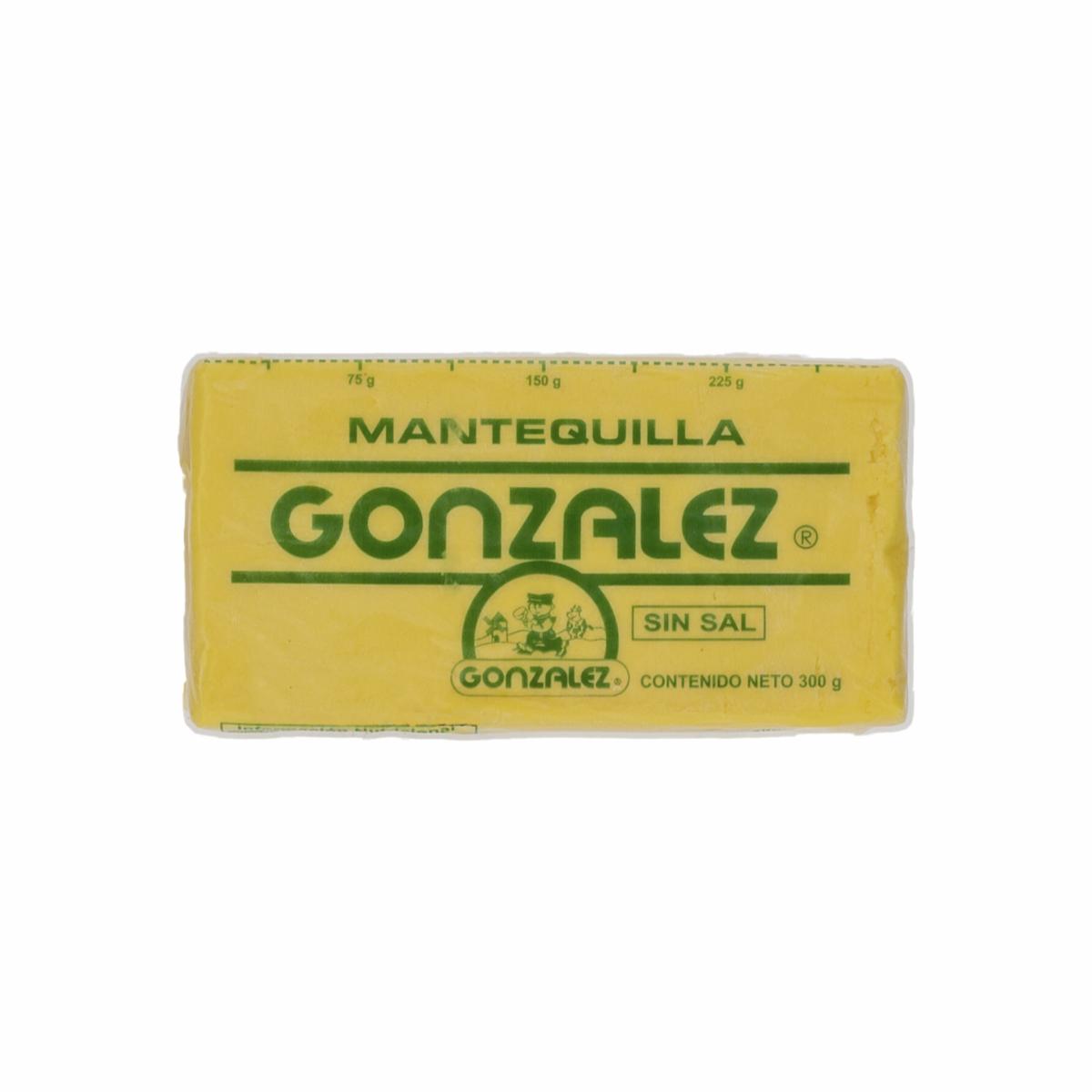 Mantequilla Sin Sal GONZALEZ 300 G