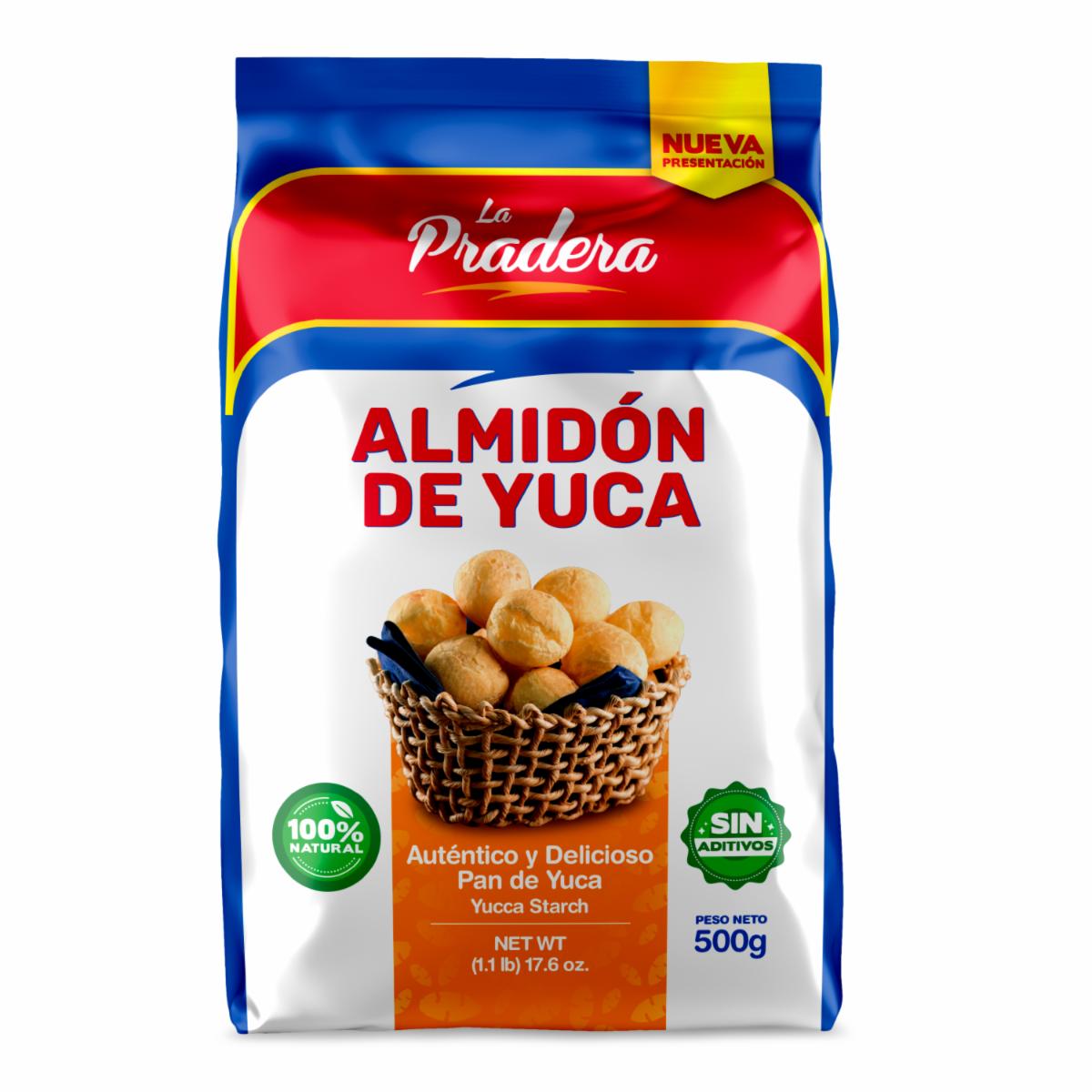 Almidón De Yuca Sin Aditivos LA PRADERA 500 G