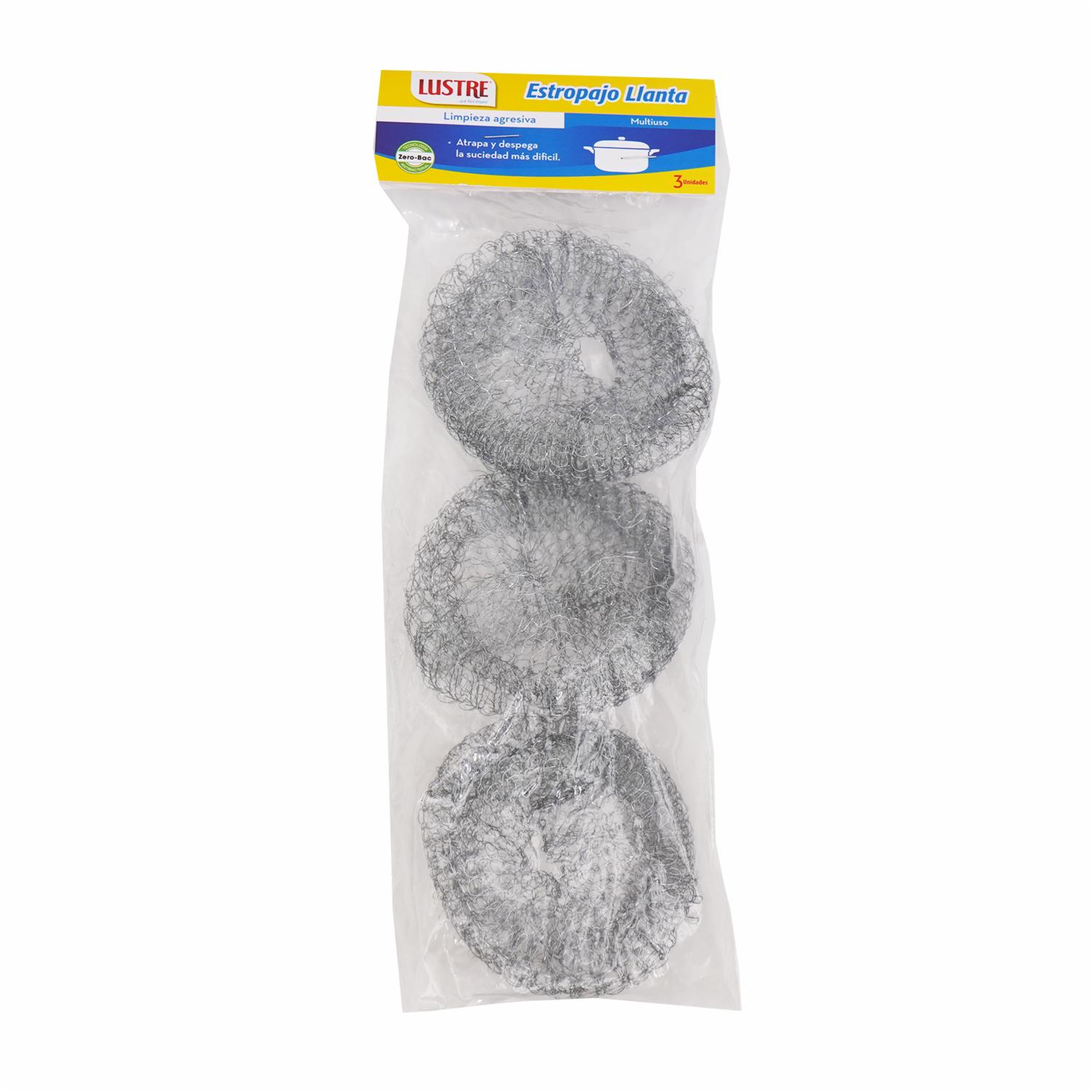 Estropajo Llanta LUSTRE X 3 Uds