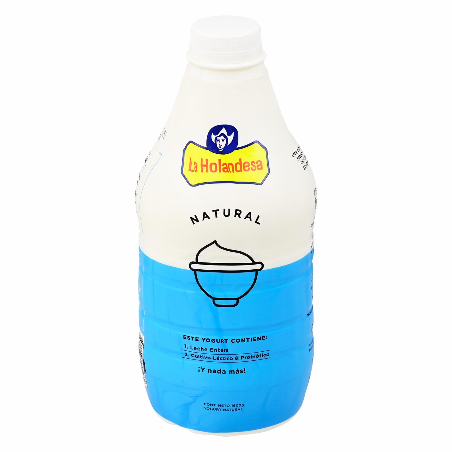 Yogurt Natural LA HOLANDESA 1600 G