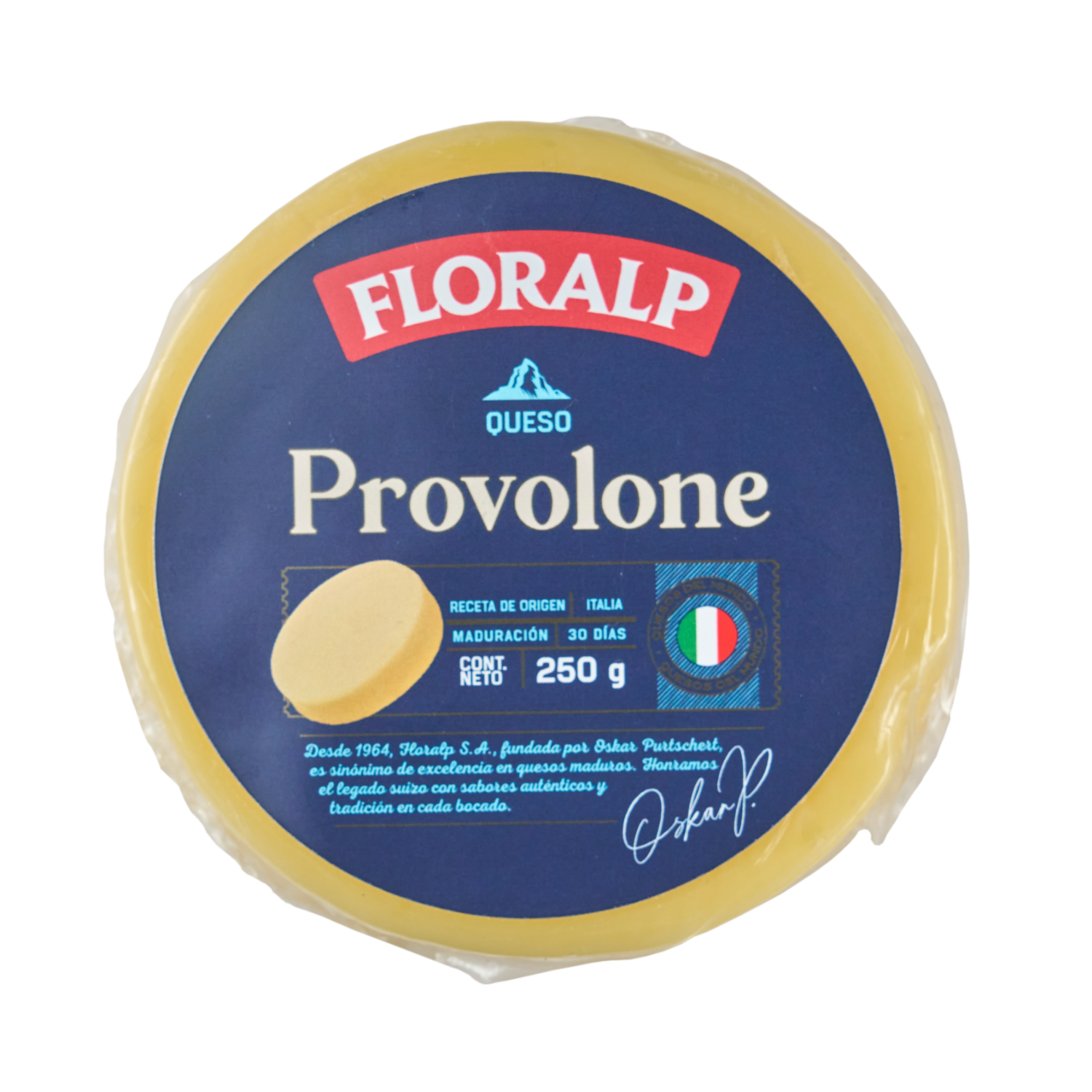 Queso Provolone Cuña FLORALP 250 G