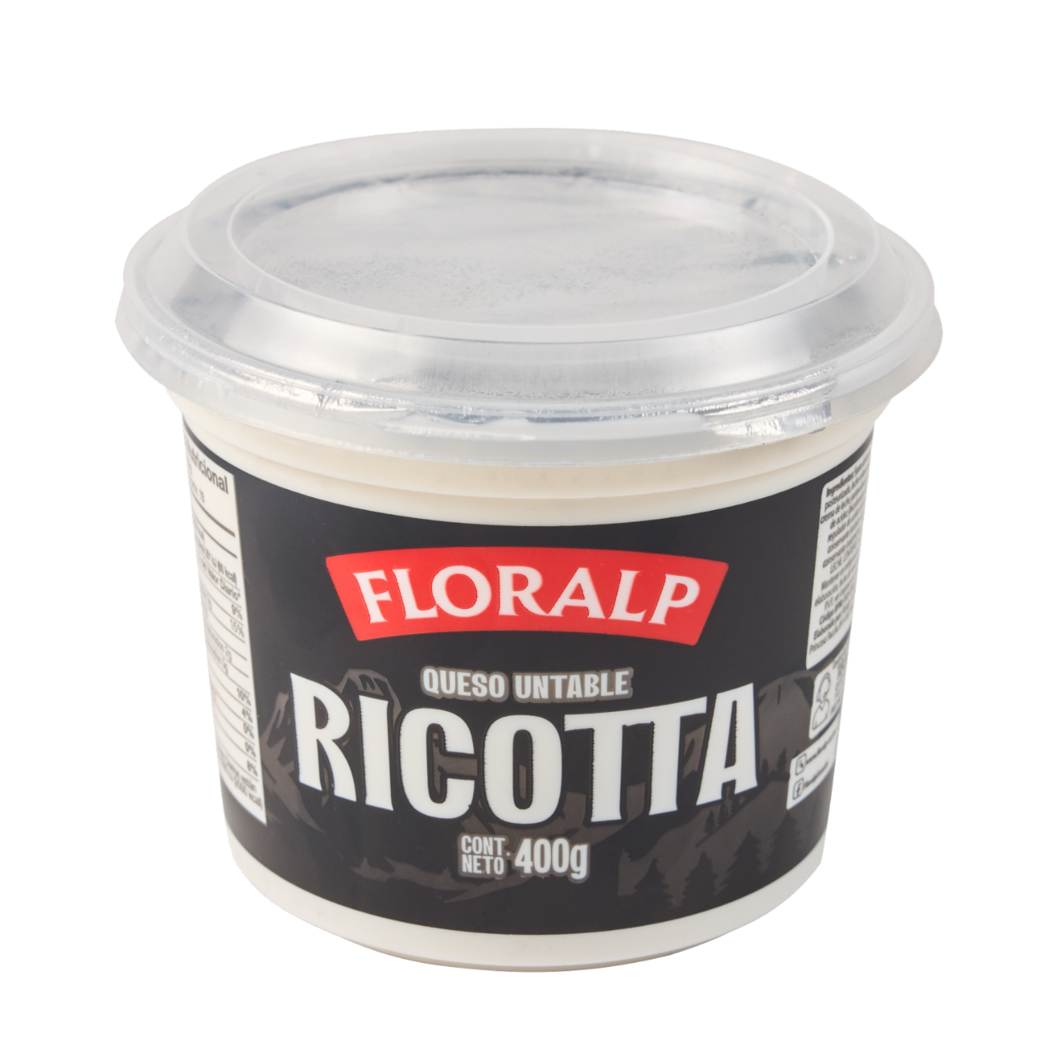Queso Ricotta Untable FLORALP 400 G
