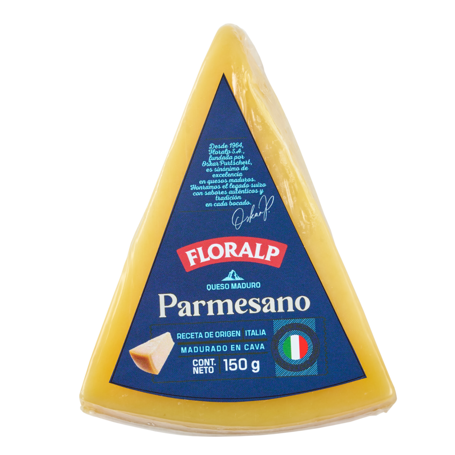Queso Parmesano Cuña FLORALP 150 G