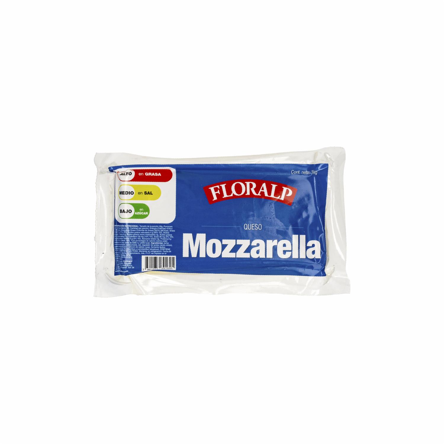 Queso Mozzarella FLORALP 1000 G